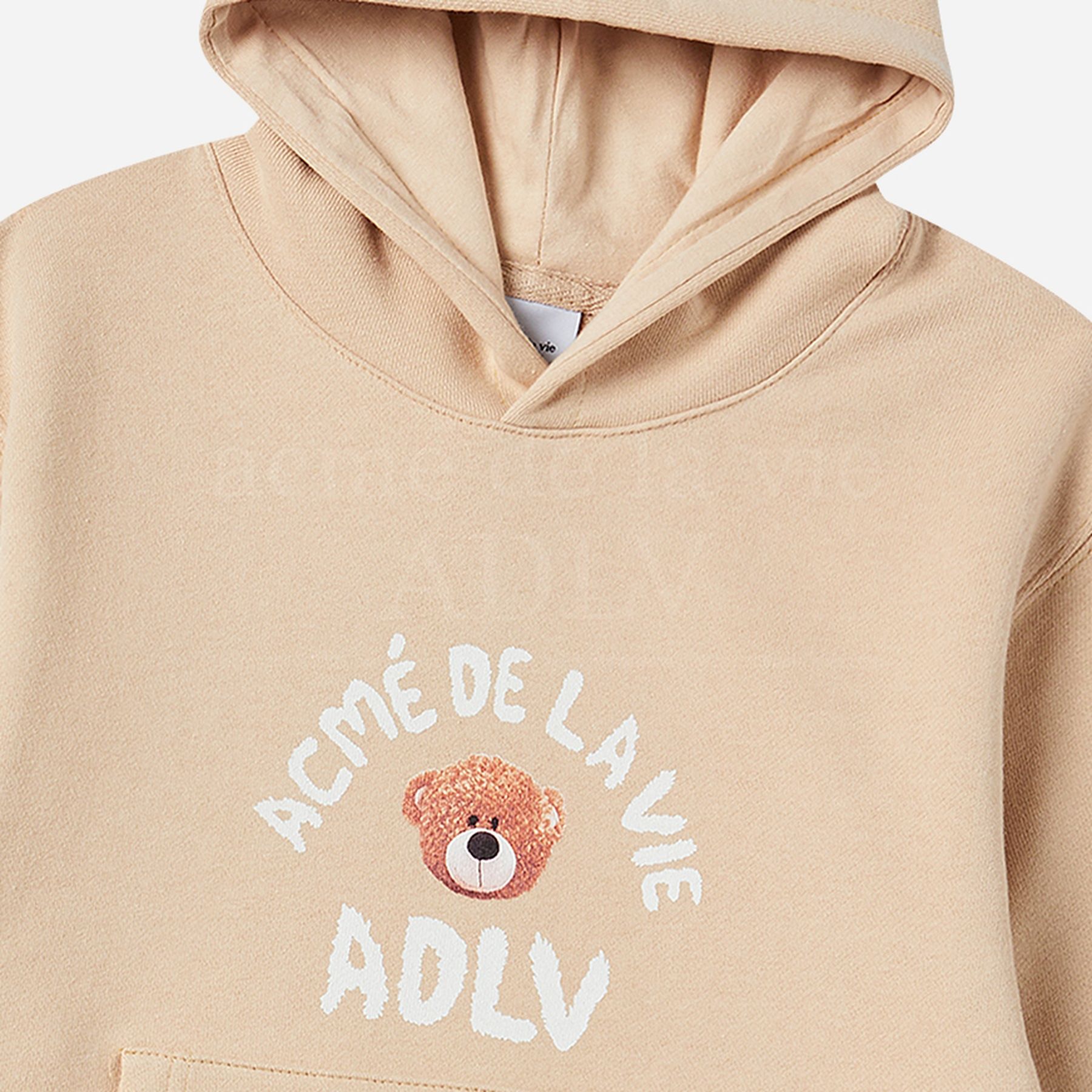 ADLV - [KIDS] Áo Hoodie Teddy Bear Be Nhạt