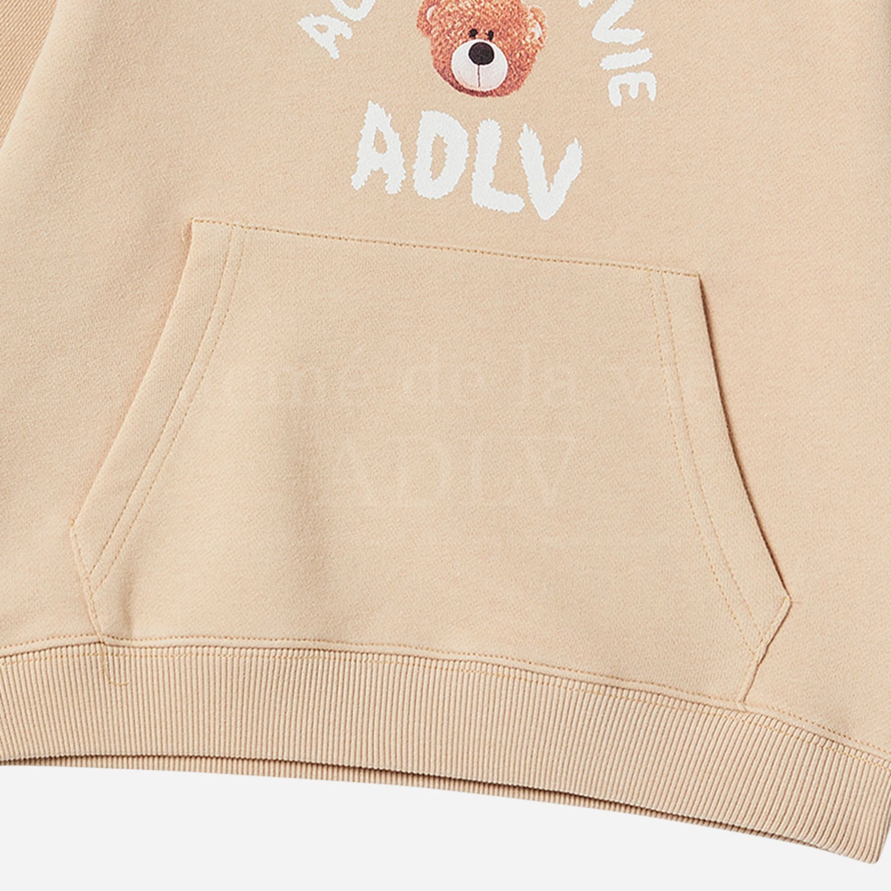 ADLV - [KIDS] Áo Hoodie Teddy Bear Be Nhạt