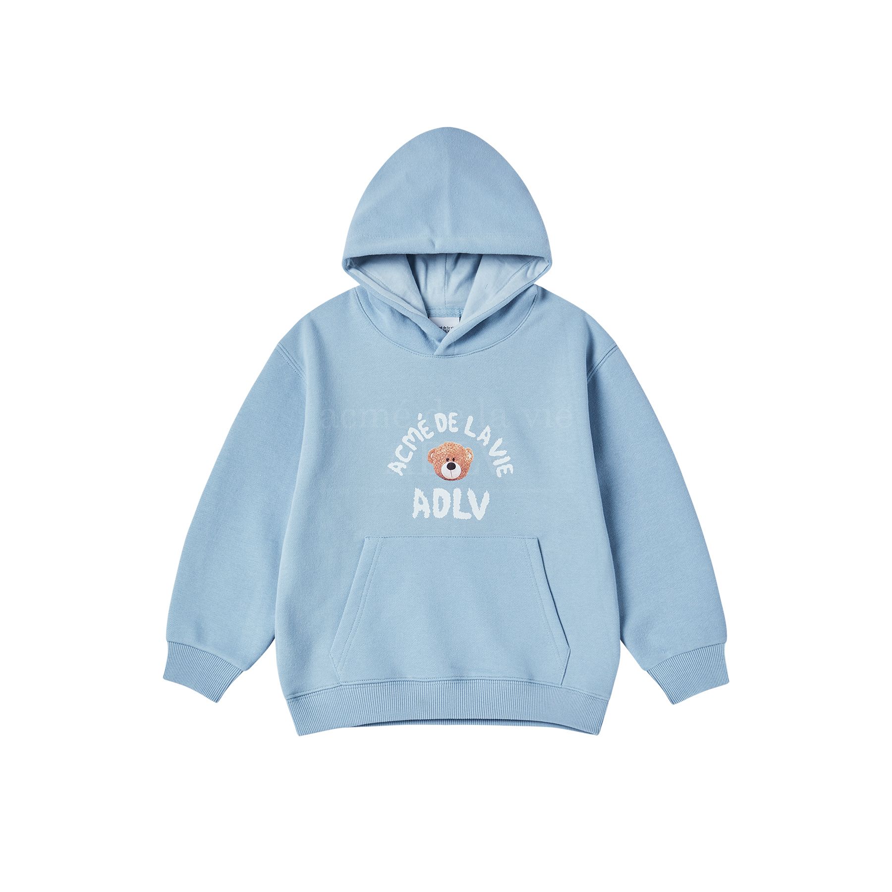ADLV - [KIDS] Áo Hoodie Teddy Bear Xanh Da Trời