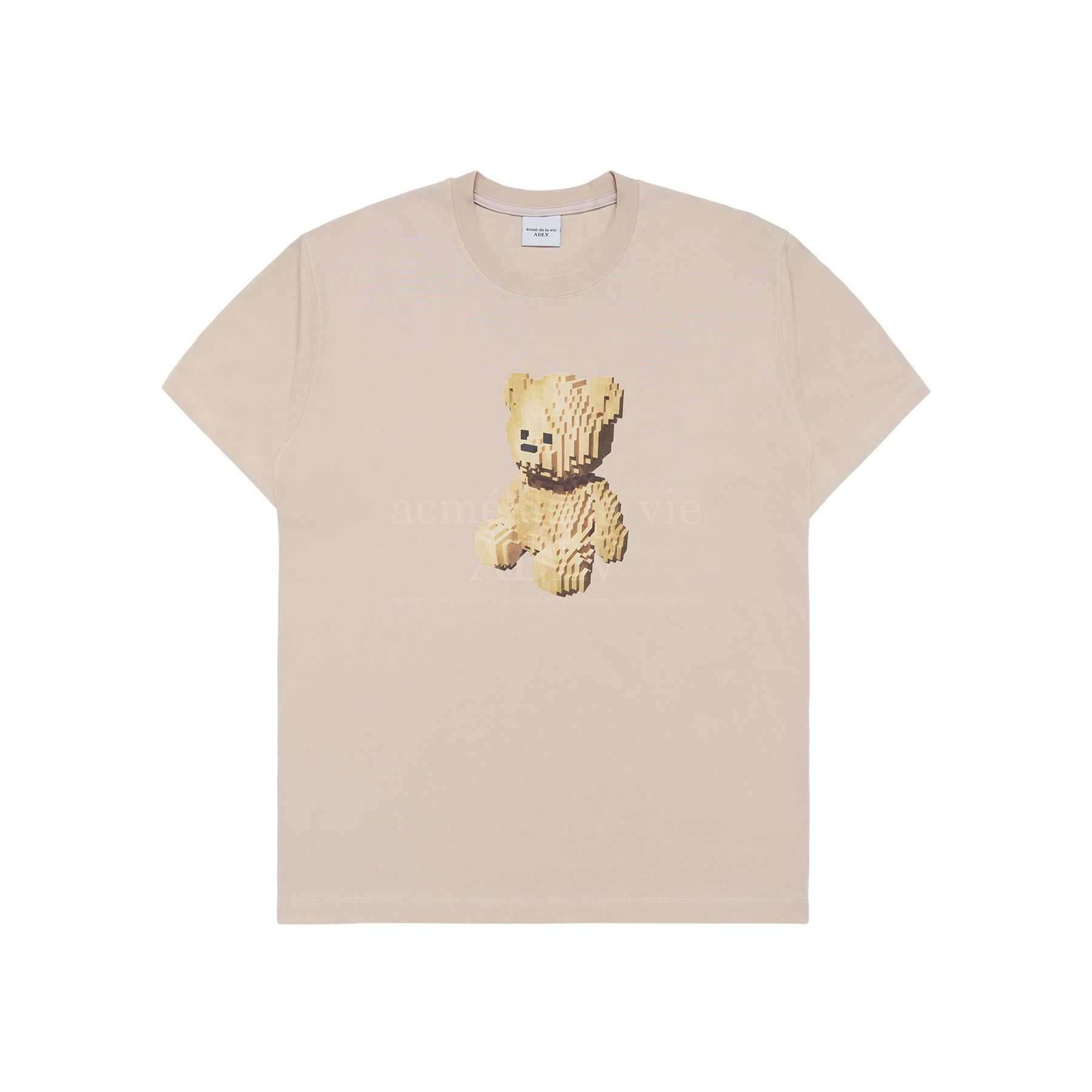 Áo Thun ADLV Block Bear Be