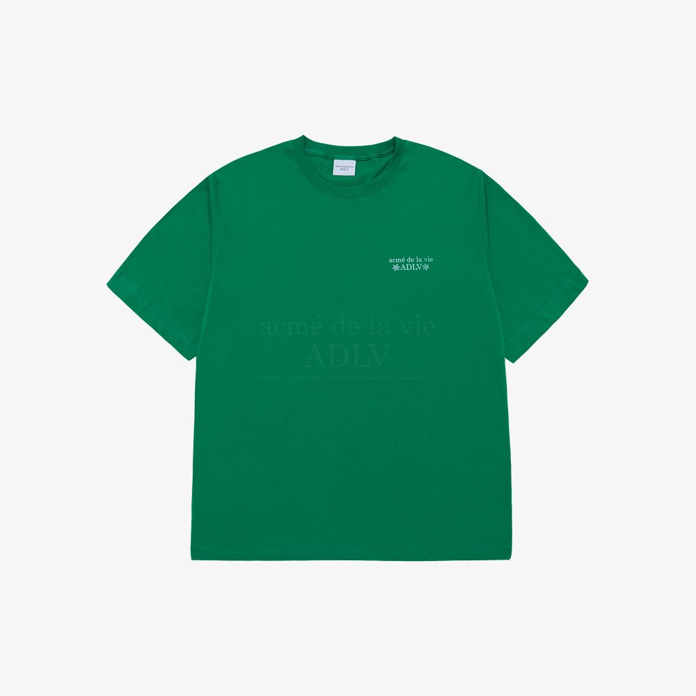 ADLV - Áo Thun Snow Bear Xanh Lá