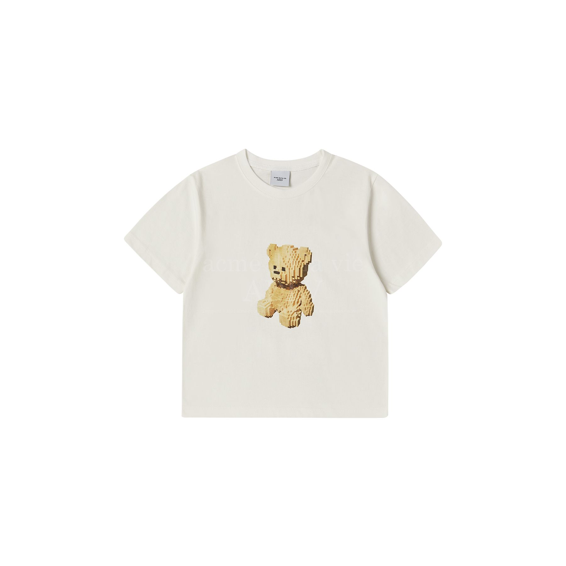 [KIDS] Áo Thun Block Bear Kem