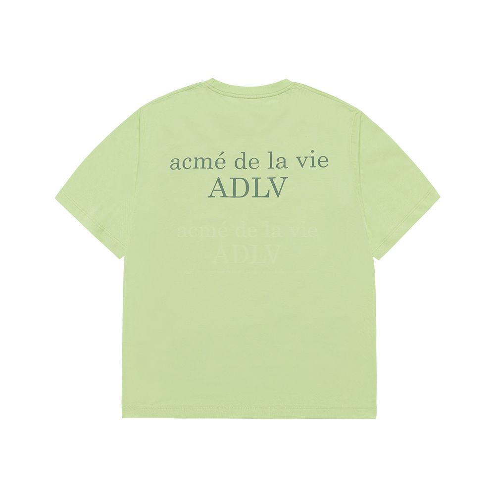 ADLV - Áo Thun Basic Logo Season 3 Xanh Lá Sáng
