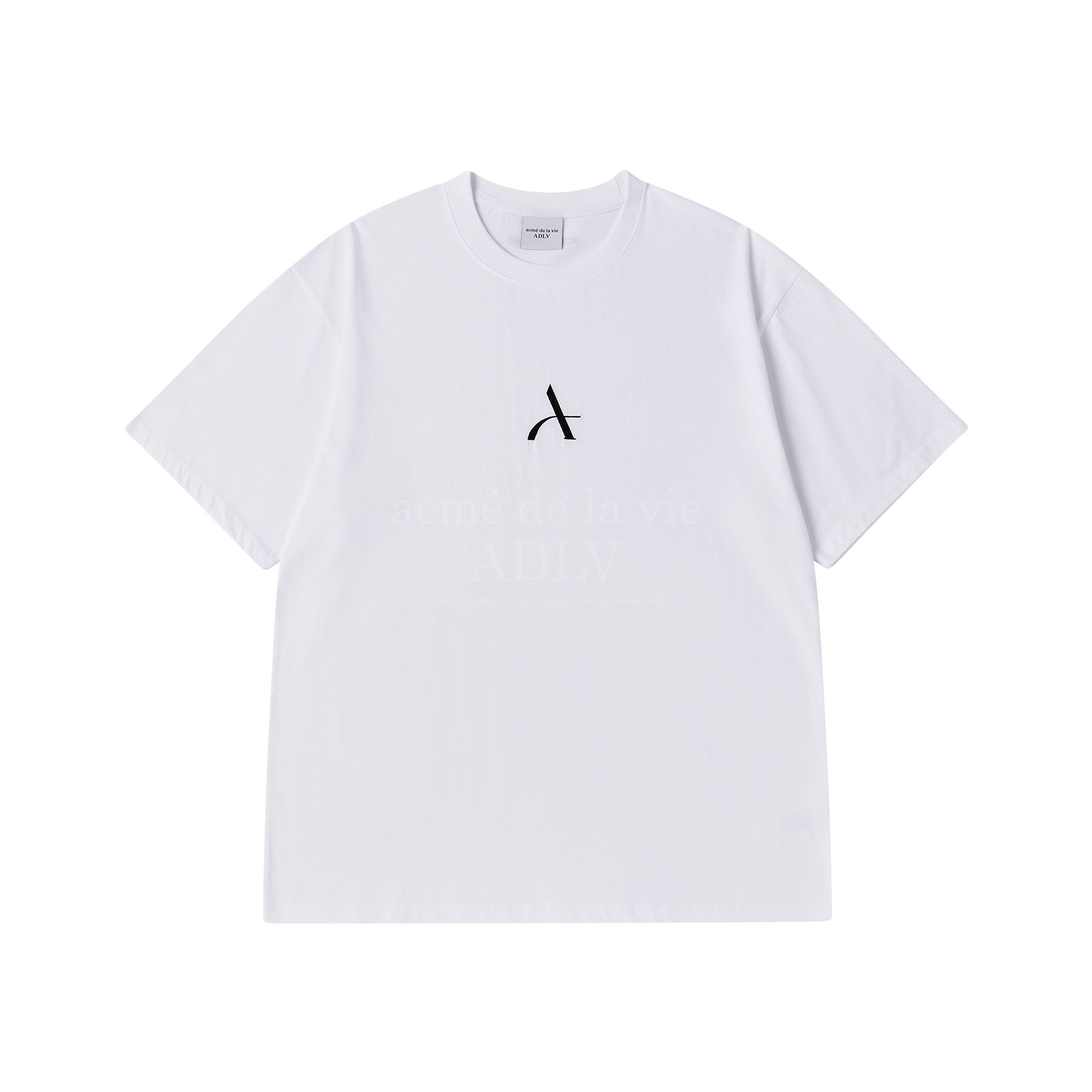 Áo Thun One Point Logo Trắng