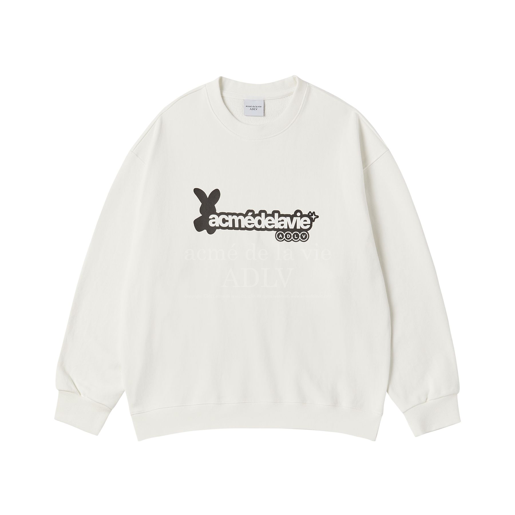 ADLV - Áo Nỉ ADLV BunNY Kem