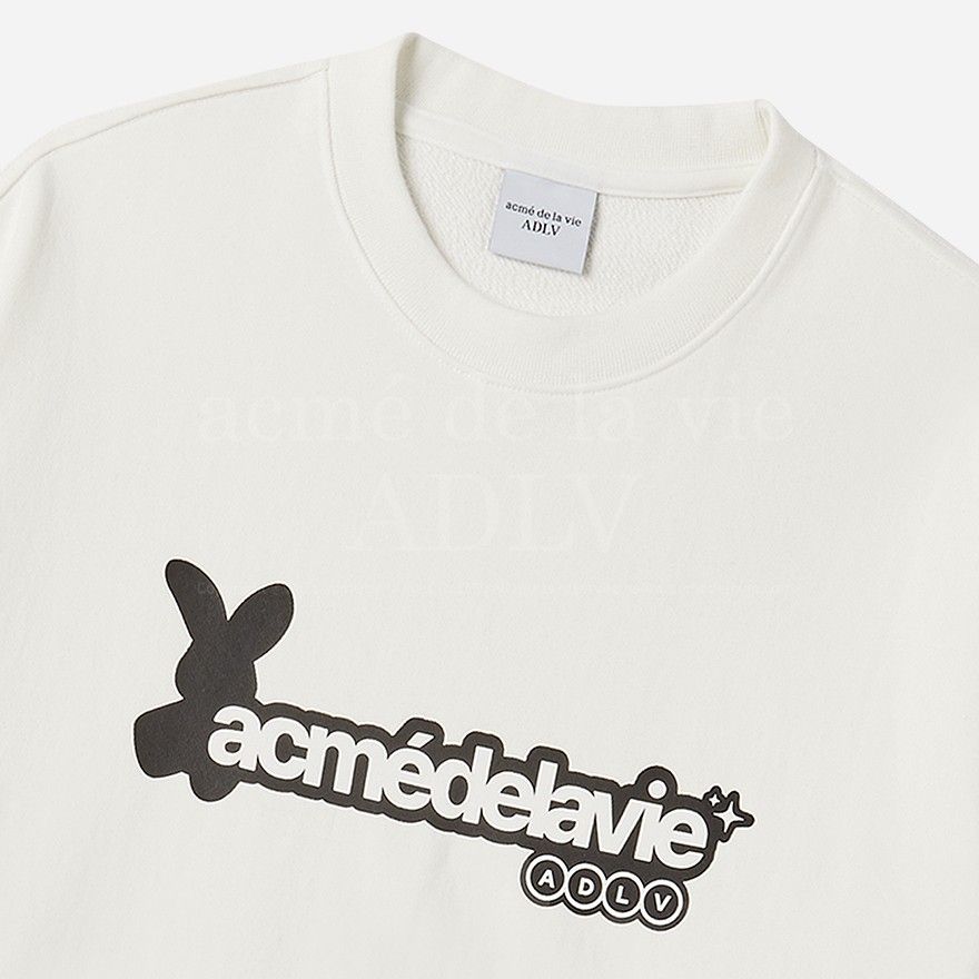 ADLV - Áo Nỉ ADLV BunNY Kem