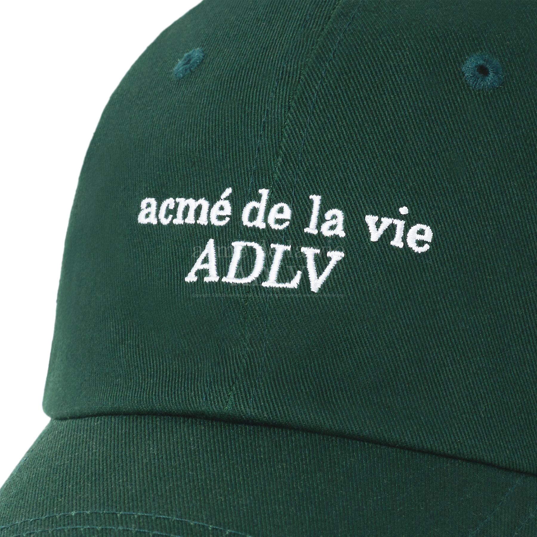 ADLV - Mũ Bóng Chày Basic Small Logo Ball Xanh Lá