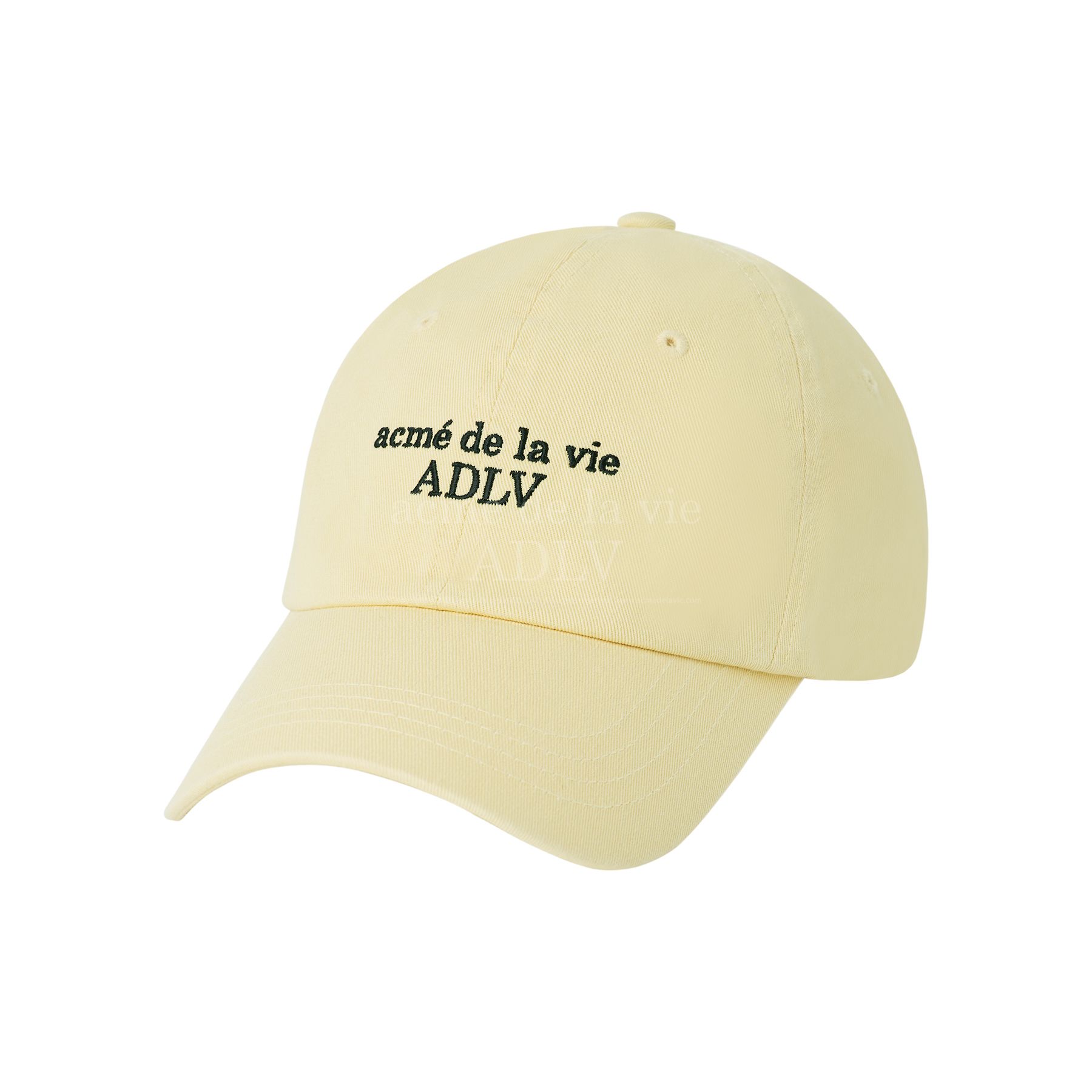 ADLV - Mũ Bóng Chày Basic Small Logo Ball Vàng Nhạt