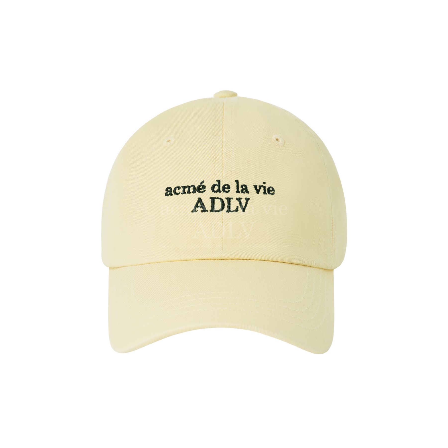 ADLV - Mũ Bóng Chày Basic Small Logo Ball Vàng Nhạt