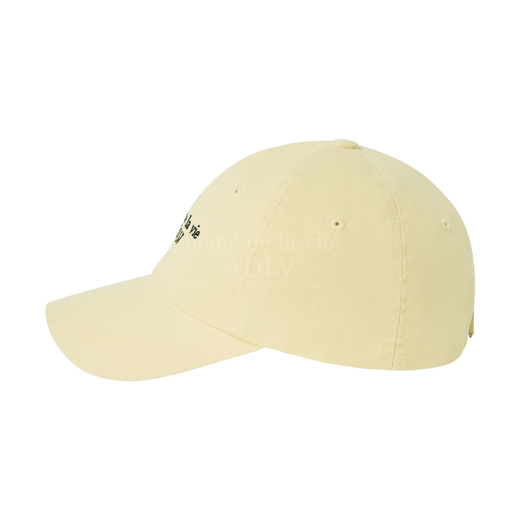 ADLV - Mũ Bóng Chày Basic Small Logo Ball Vàng Nhạt