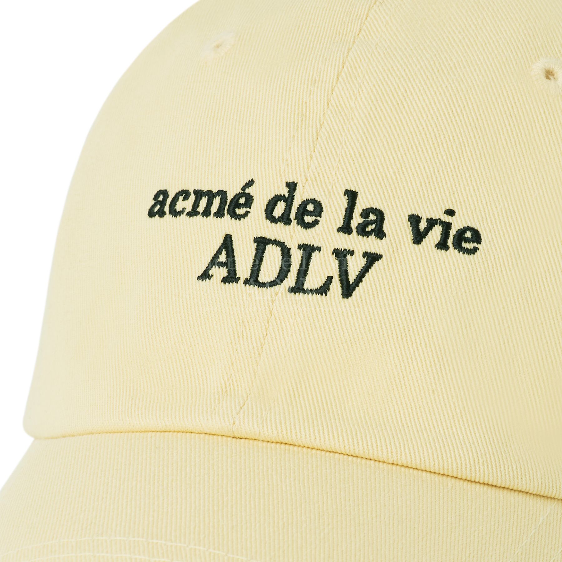 ADLV - Mũ Bóng Chày Basic Small Logo Ball Vàng Nhạt