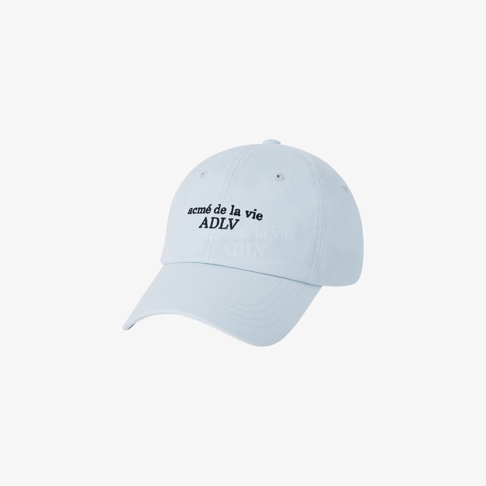 ADLV - Mũ Bóng Chày Basic Small Logo Ball Xanh Dương
