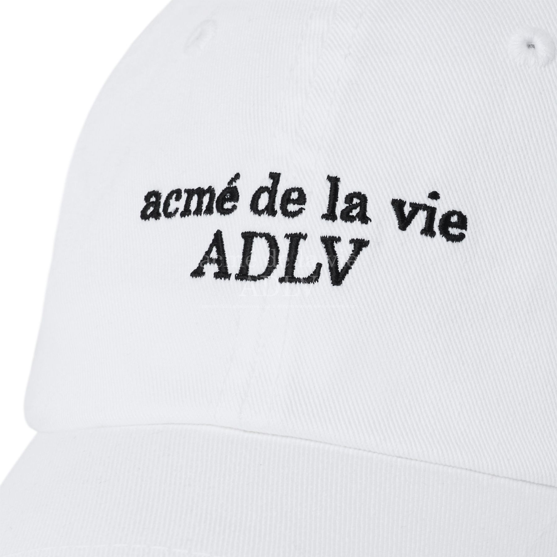 ADLV - Mũ Bóng Chày Basic Small Logo Ball Trắng