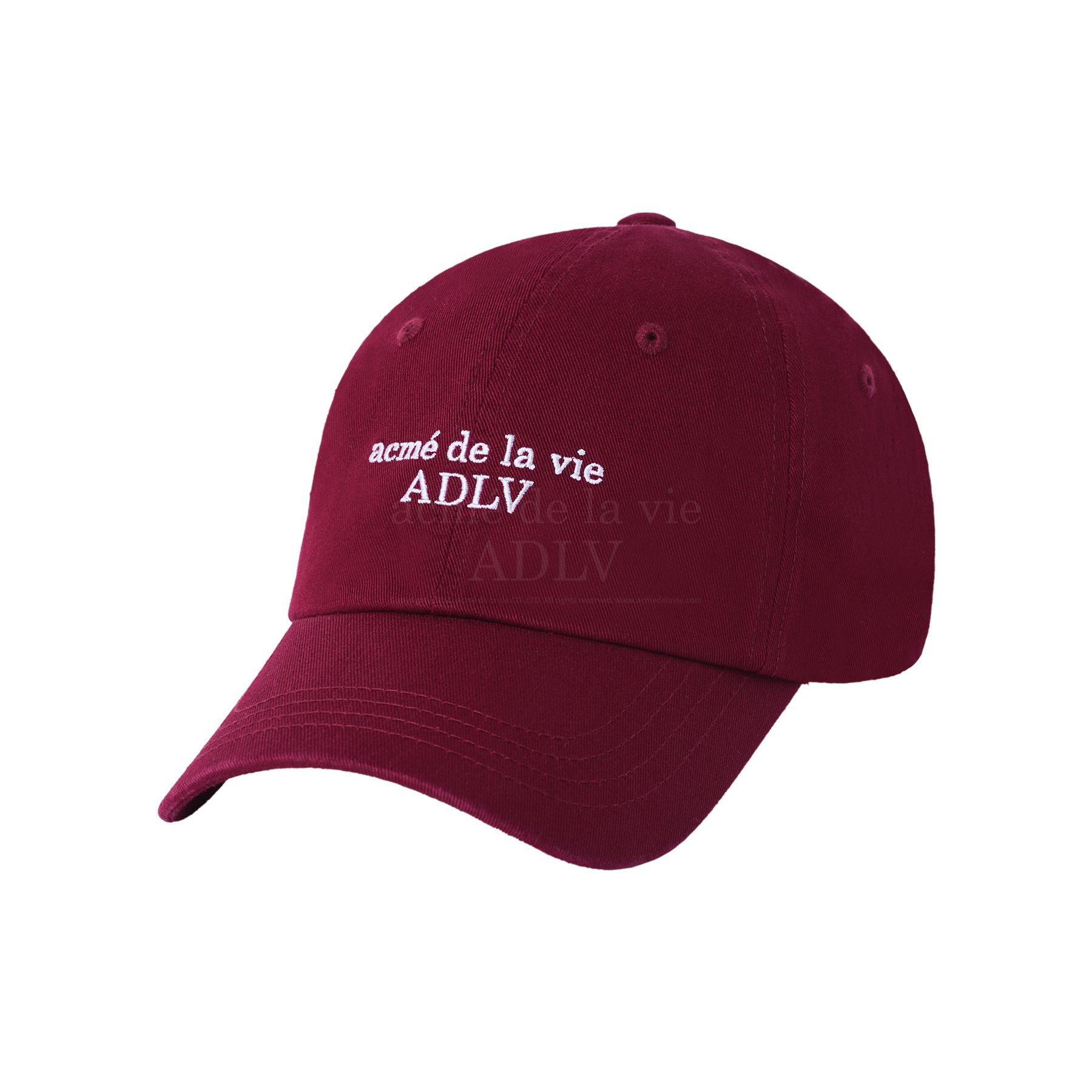 ADLV - Mũ Bóng Chày Basic Small Logo Ball Đỏ