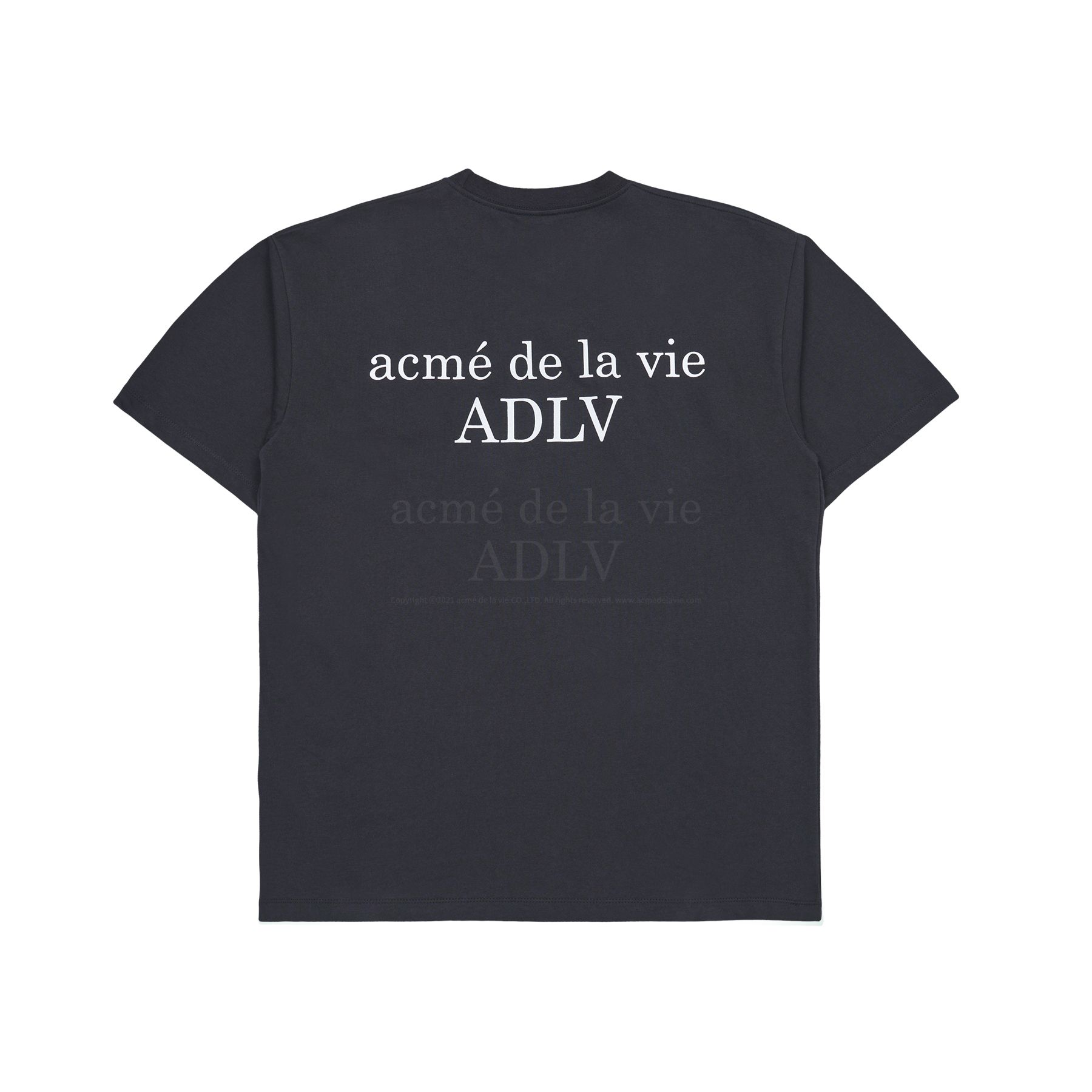 ADLV - Áo Thun ADLV Basic Logo Season2 R Than Chì