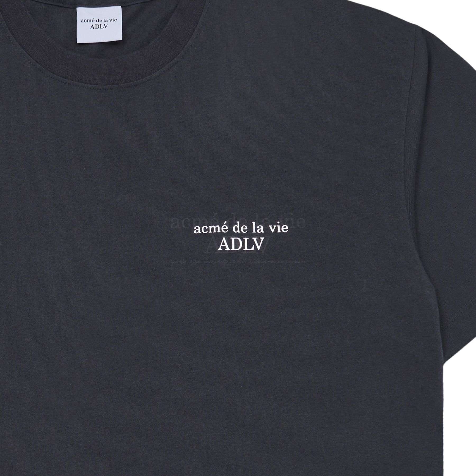 ADLV - Áo Thun ADLV Basic Logo Season2 R Than Chì