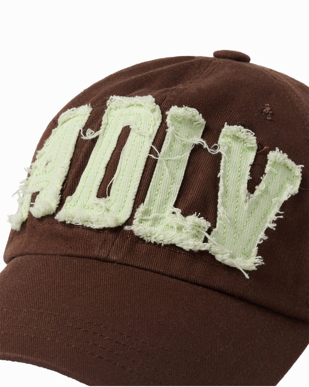 ADLV - Mũ Bóng Chày ADLV Applique Embo Nâu