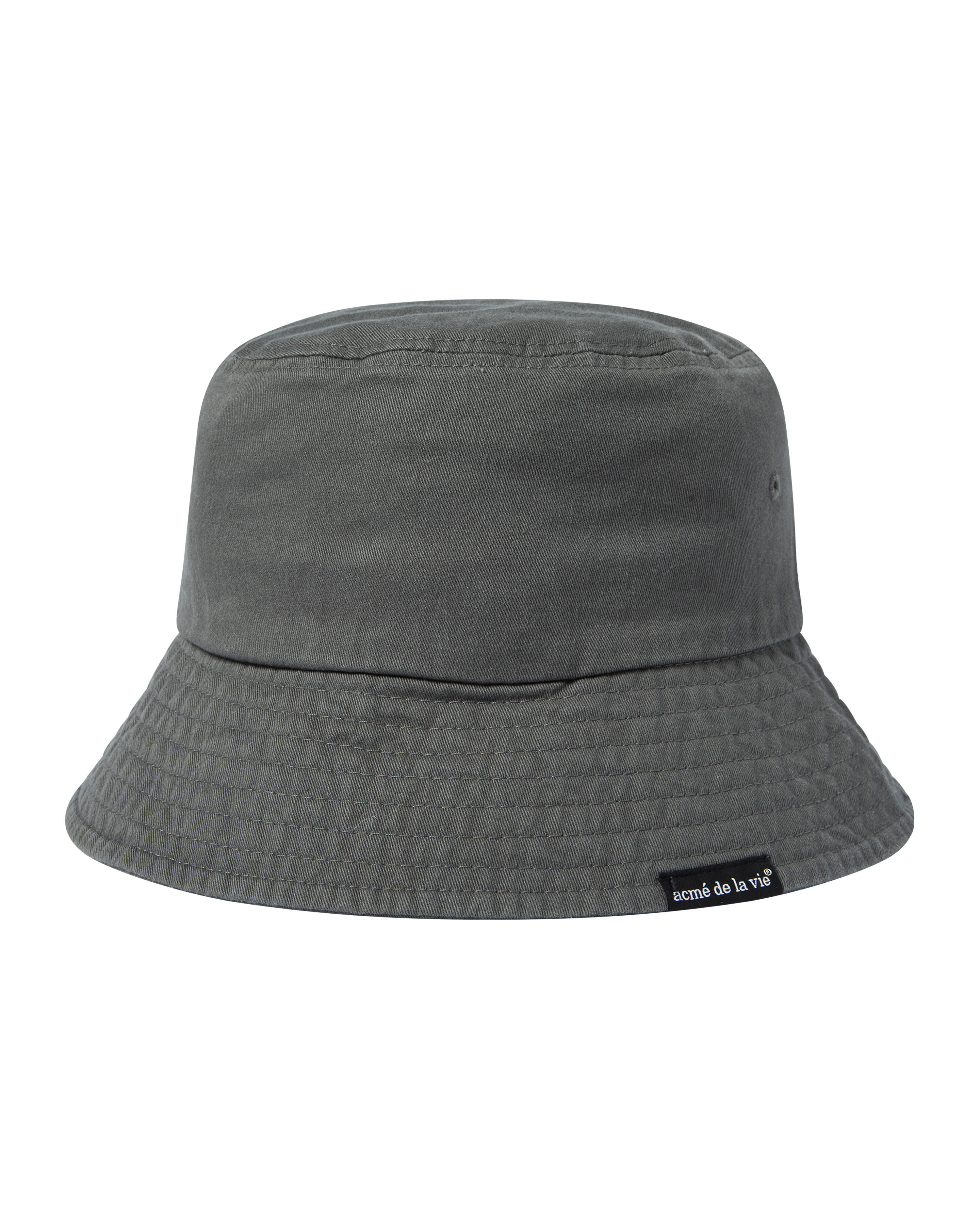 ADLV - Mũ Bucket Basic Logo Than chì