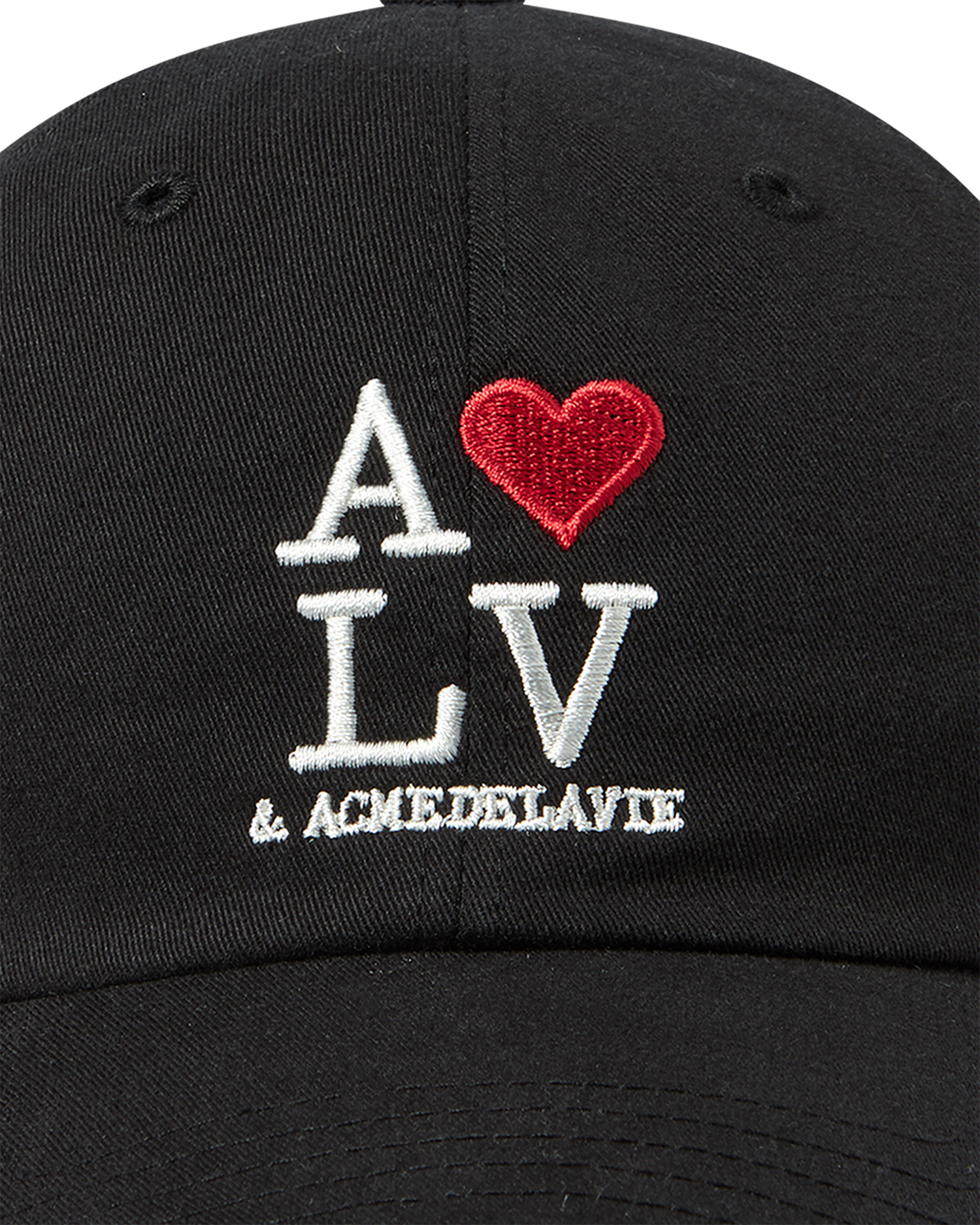 ADLV - Mũ Bóng Chày Cotton Ball Love ADLV Đen