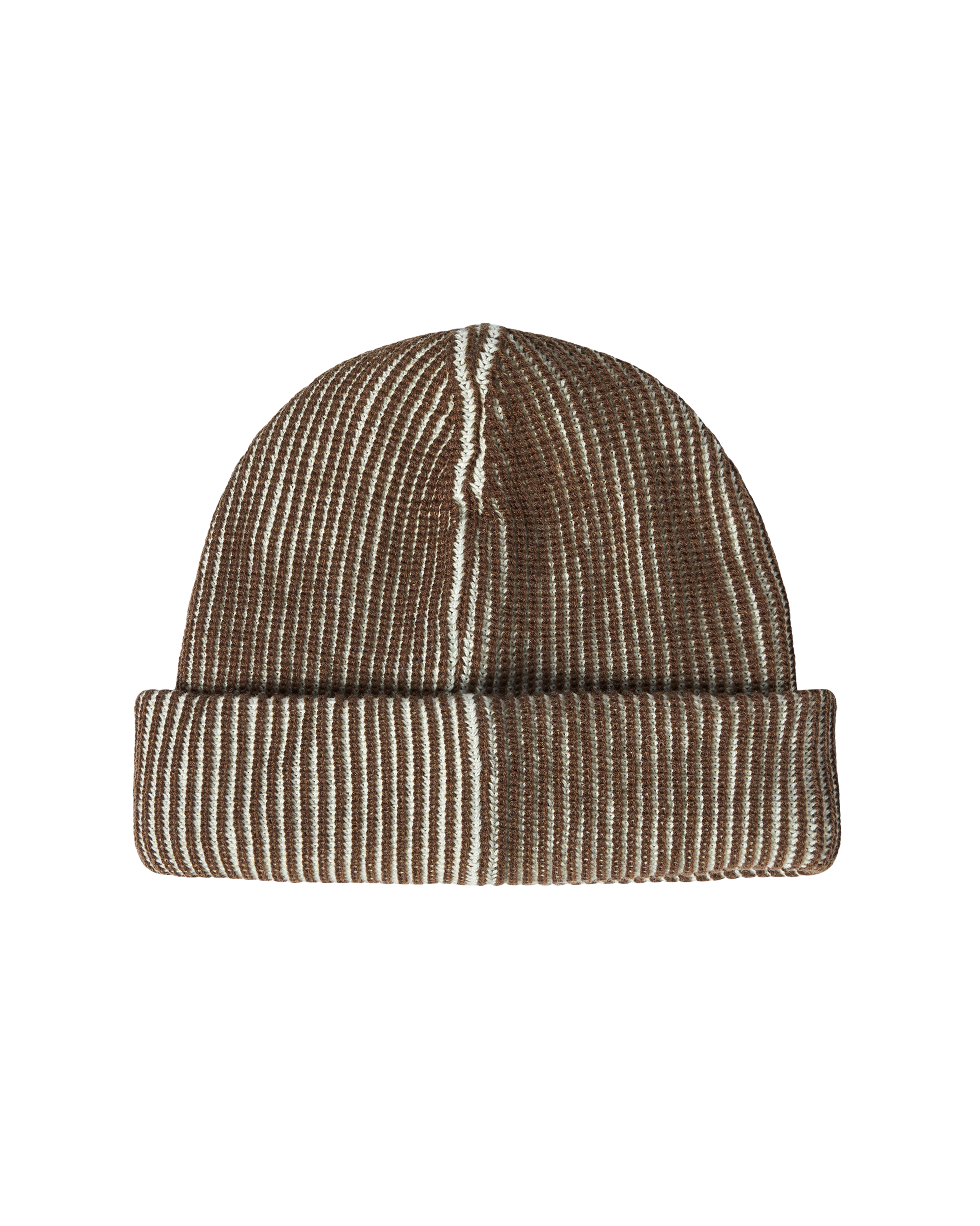 ADLV - Mũ Beanie Two Tone Label Point Nâu