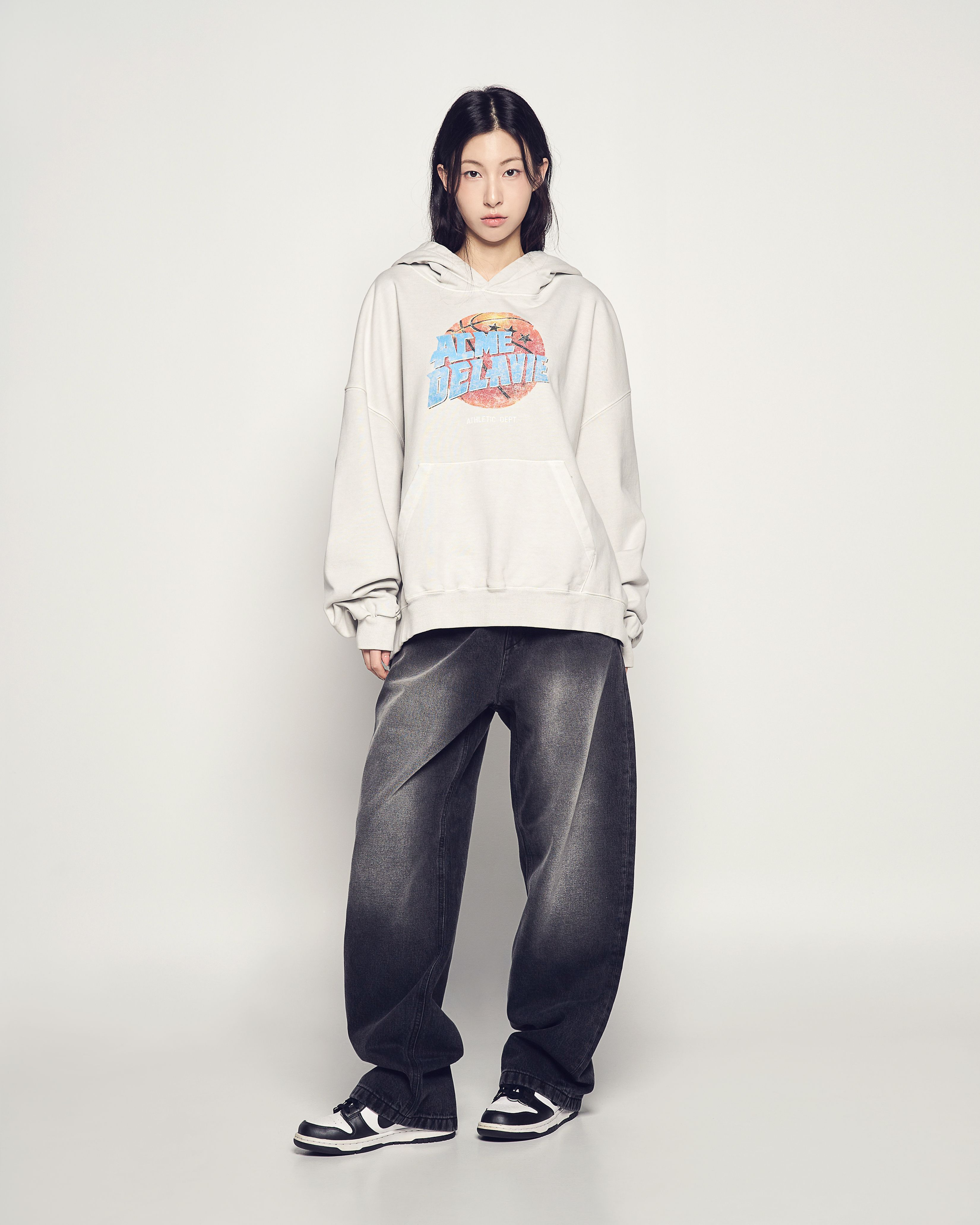 ADLV - Quần Denim Full Banding Washing Đen