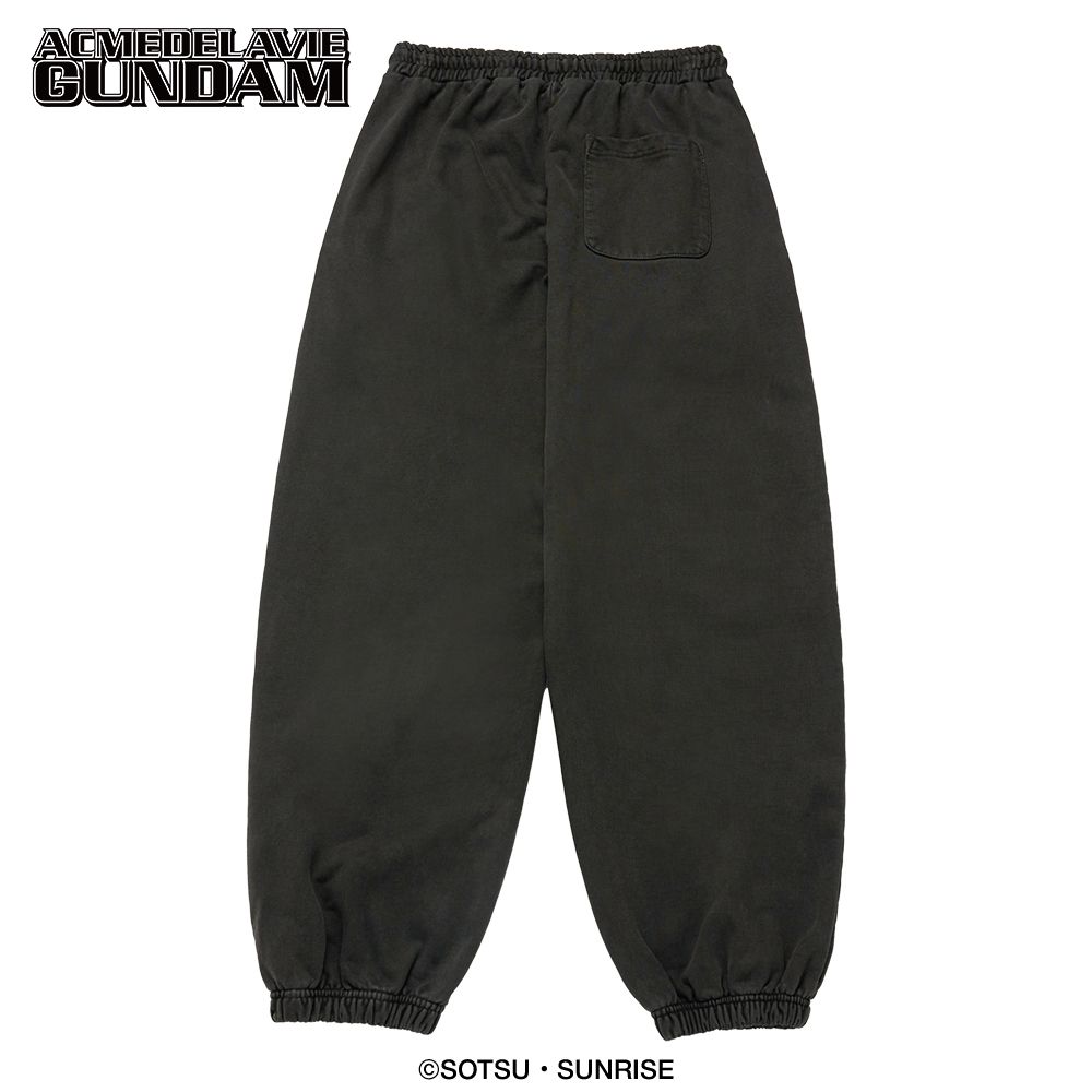 ADLV - Quần jogger MOBILE SUIT GUNDAM Last Shooting Pigment Washing Than chì