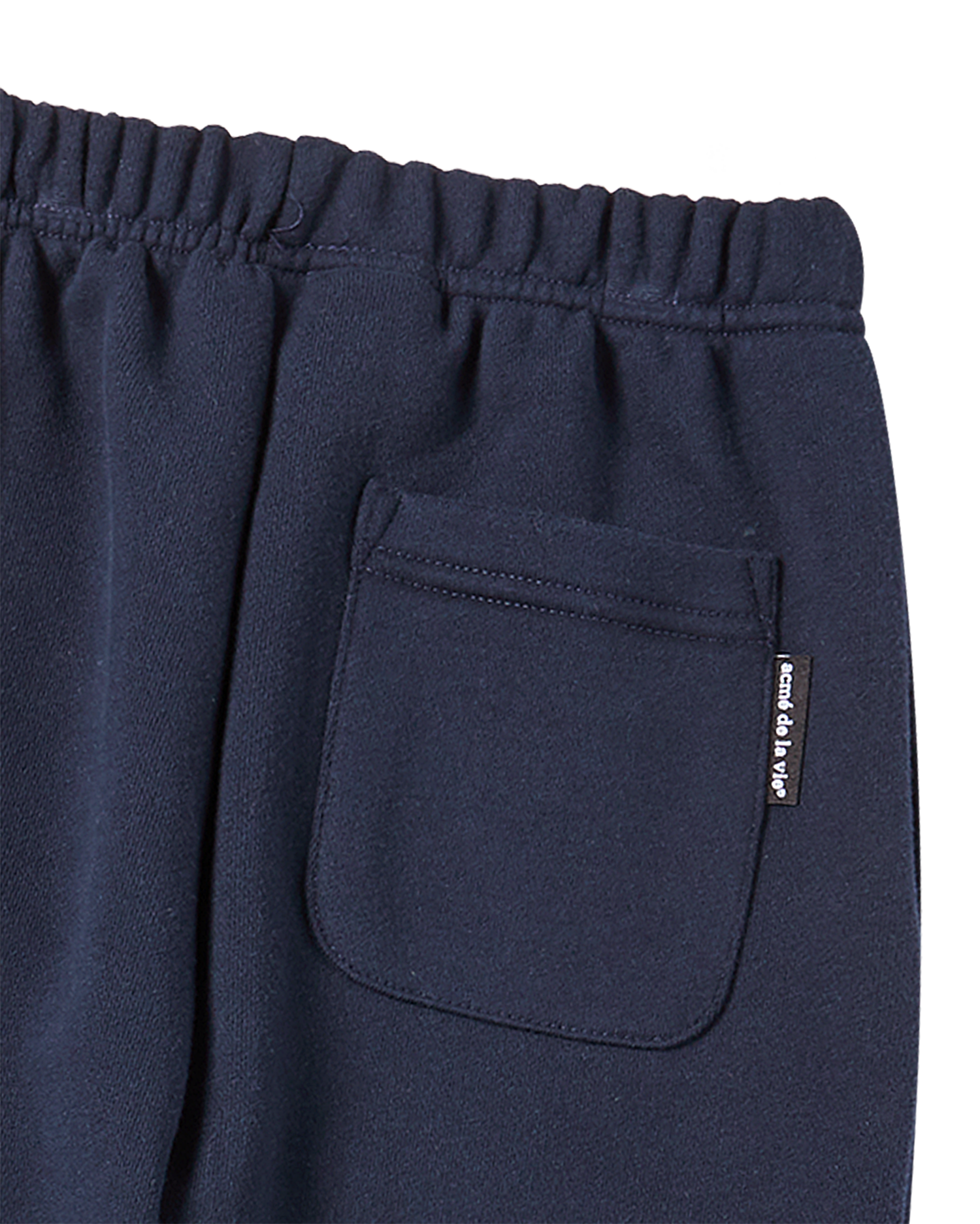 ADLV - [KIDS] Quần dài Border Line Basic Logo Xanh navy đậm