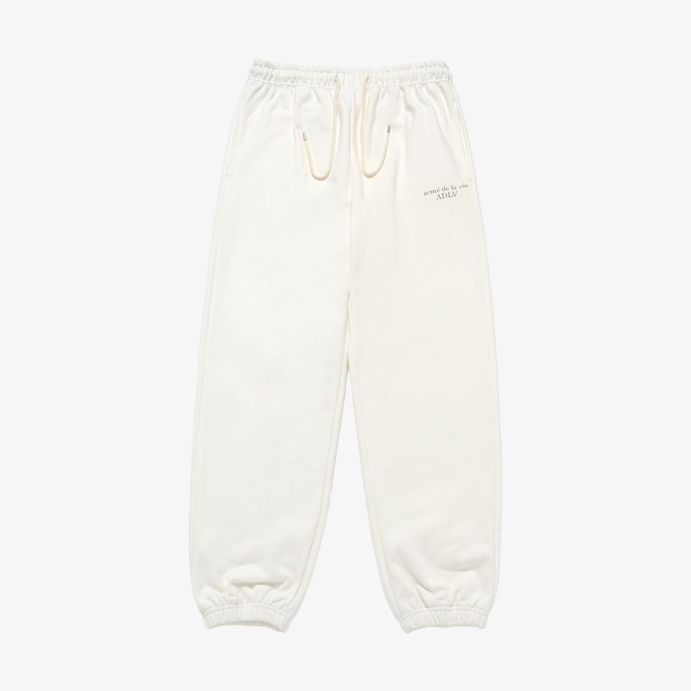 ADLV - Quần dài Basic Logo Napping Kem