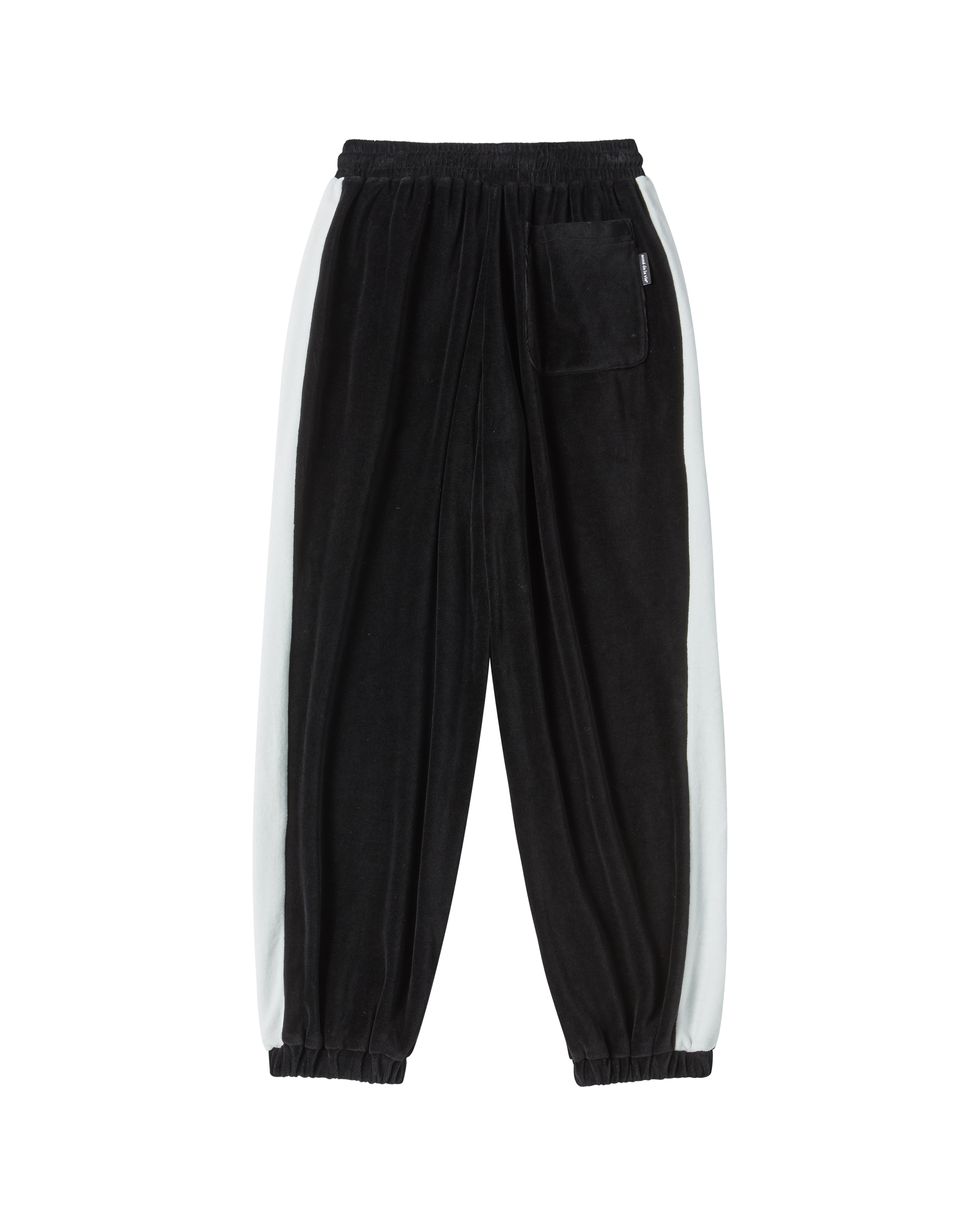 Quần dài thể thao Velour String Đen