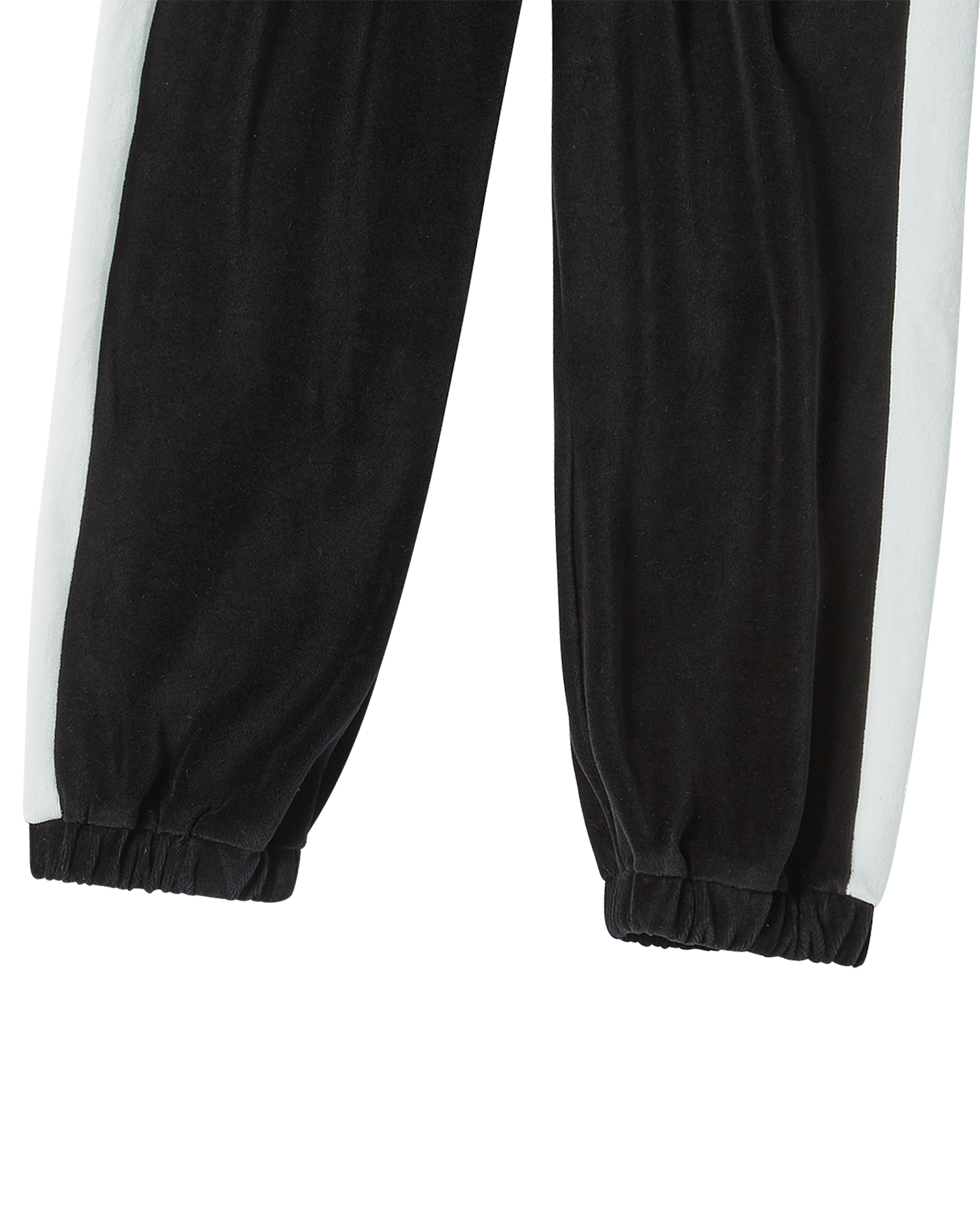 Quần dài thể thao Velour String Đen