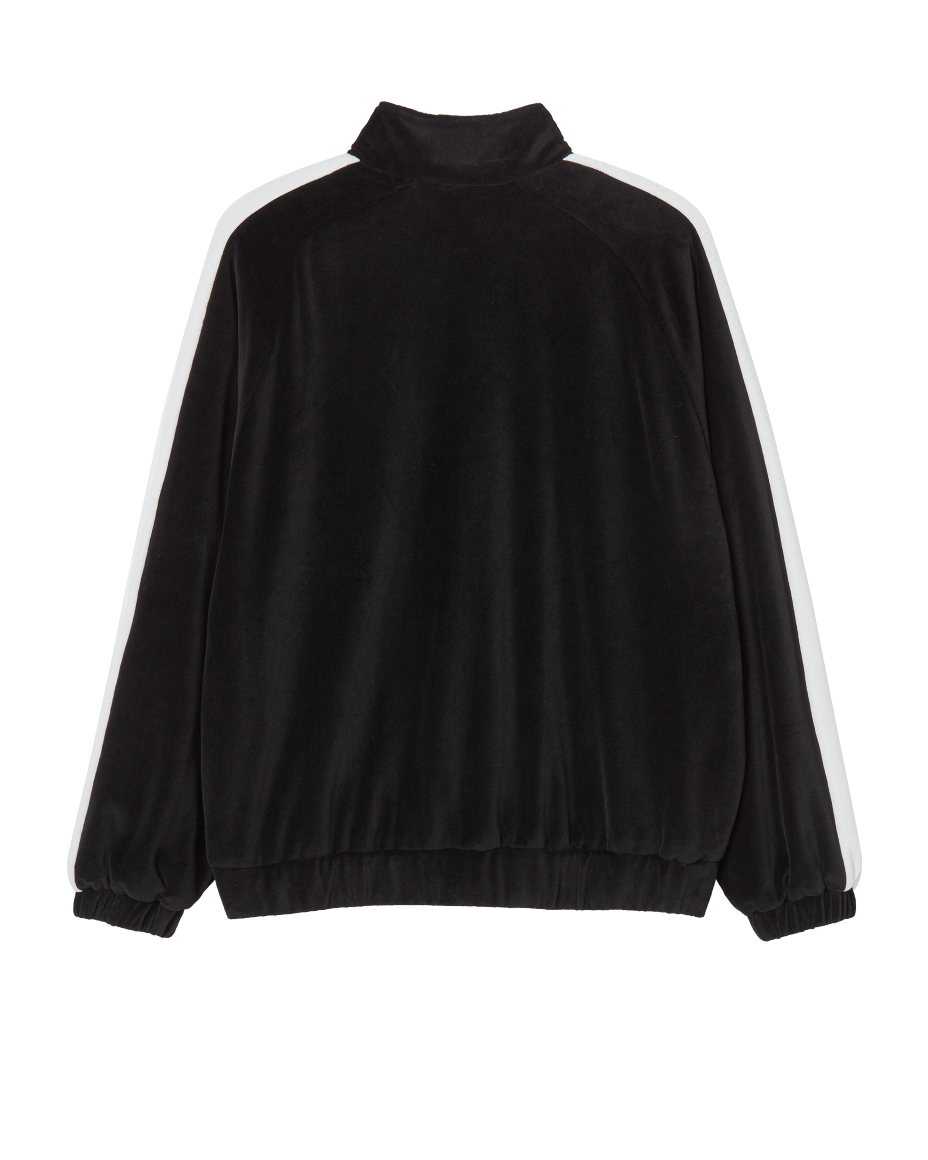 ADLV - Áo Khoác thể thao Velour High Neck Đen