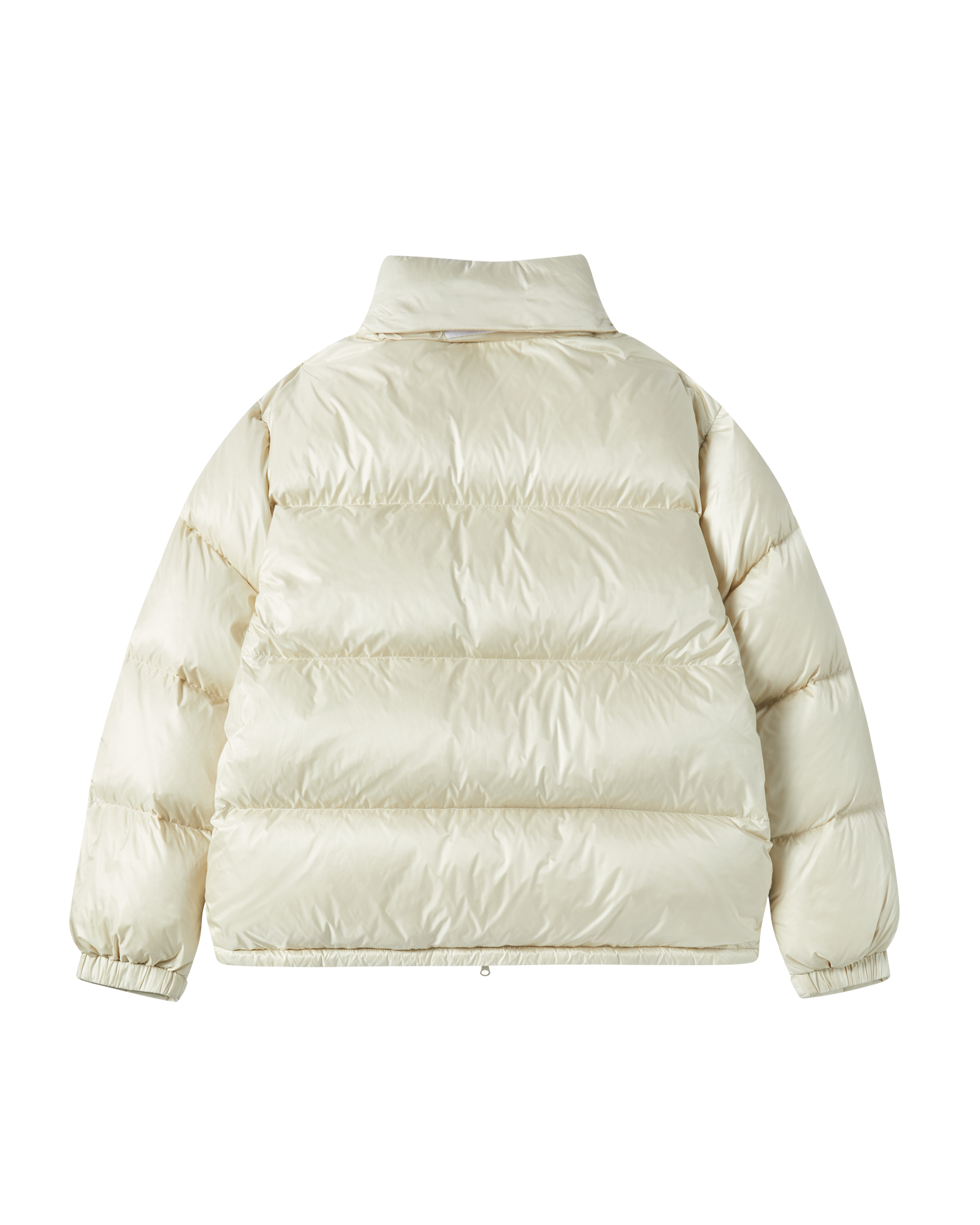 ADLV - Áo Khoác Stitch Basic Logo Short Duck Down Be