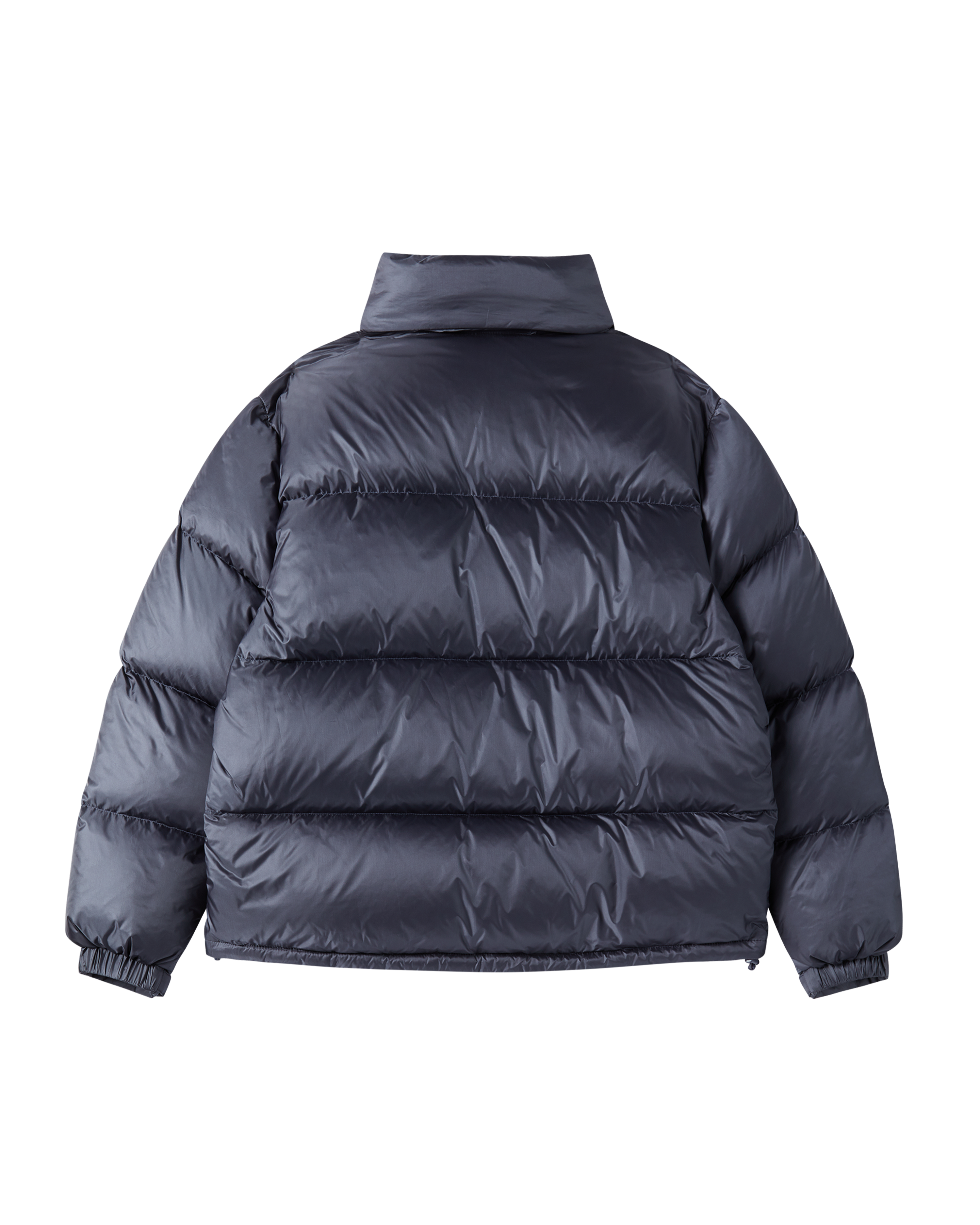 Áo Khoác Stitch Basic Logo Short Duck Down Xanh navy