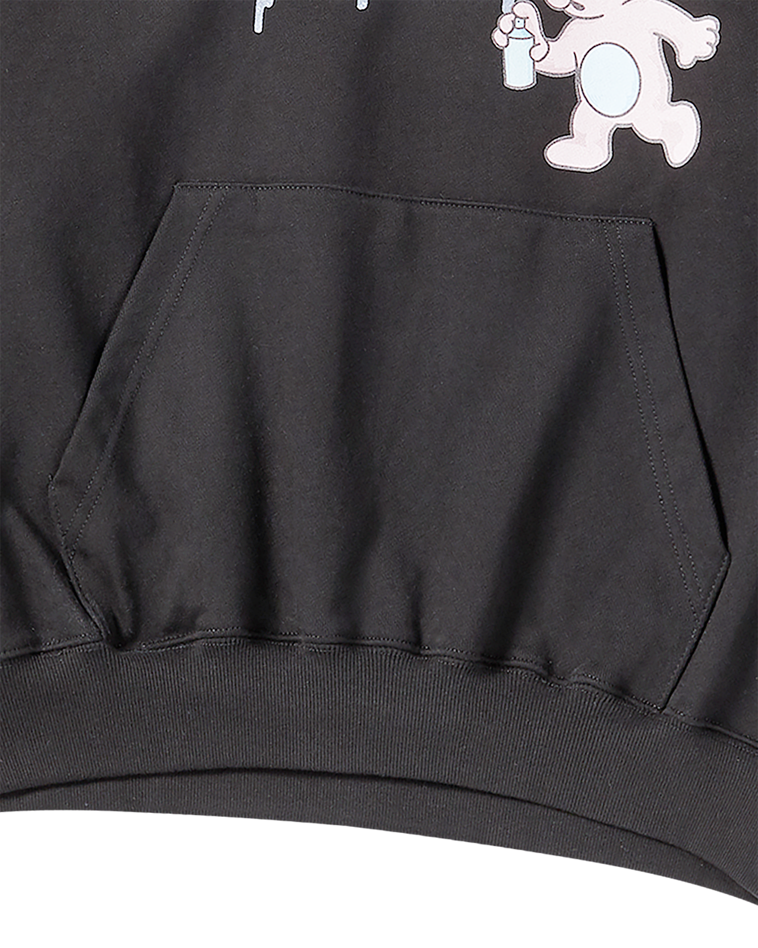 ADLV - Áo Hoodie AC Bear Spray Đen