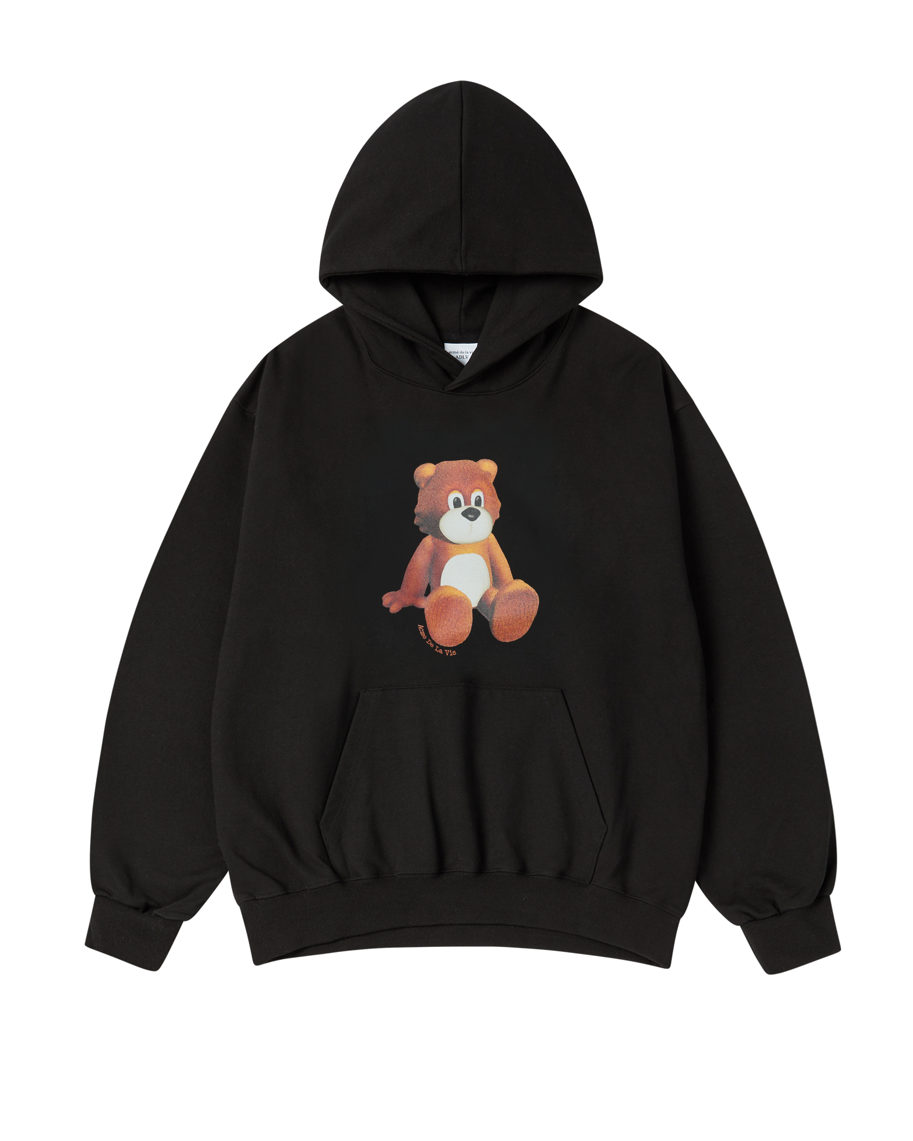 Áo Hoodie AC Teddy Bear Đen