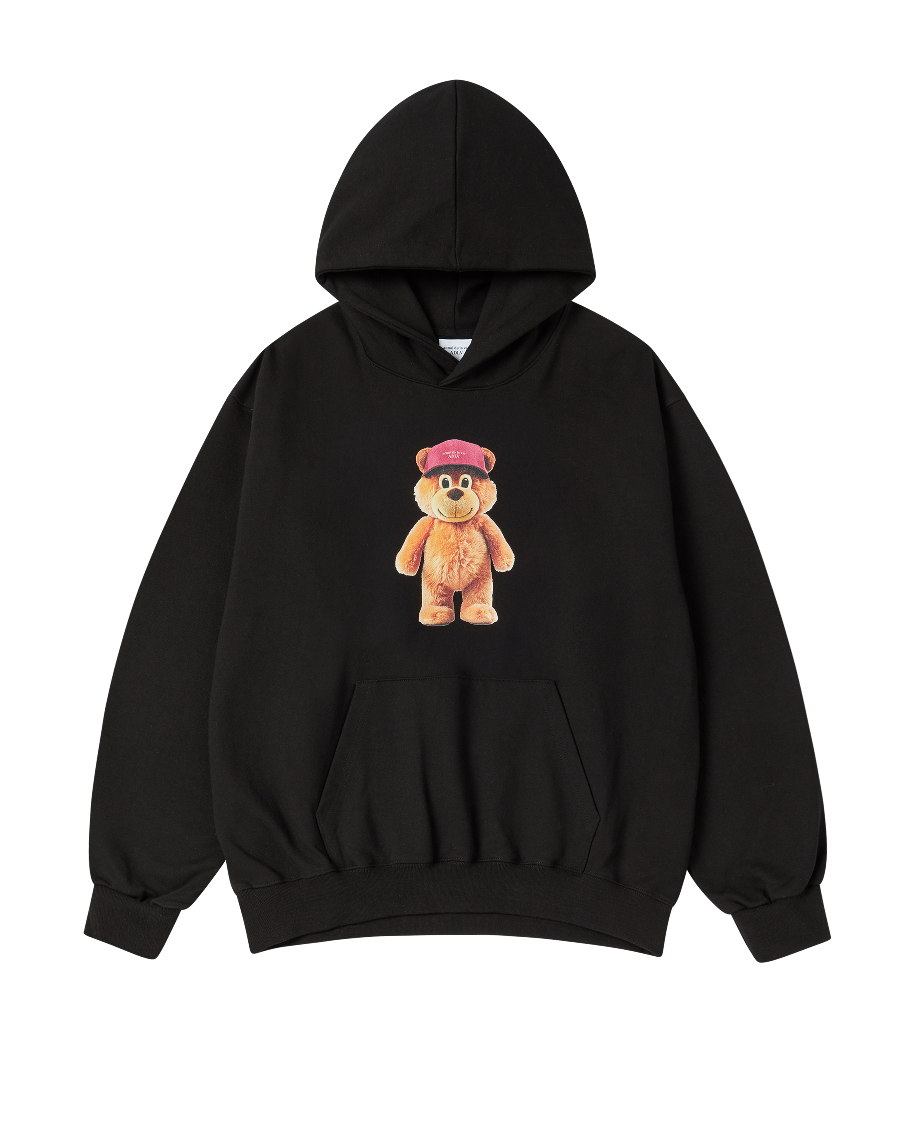 Áo Hoodie 3D Stand AC Bear Napping Đen