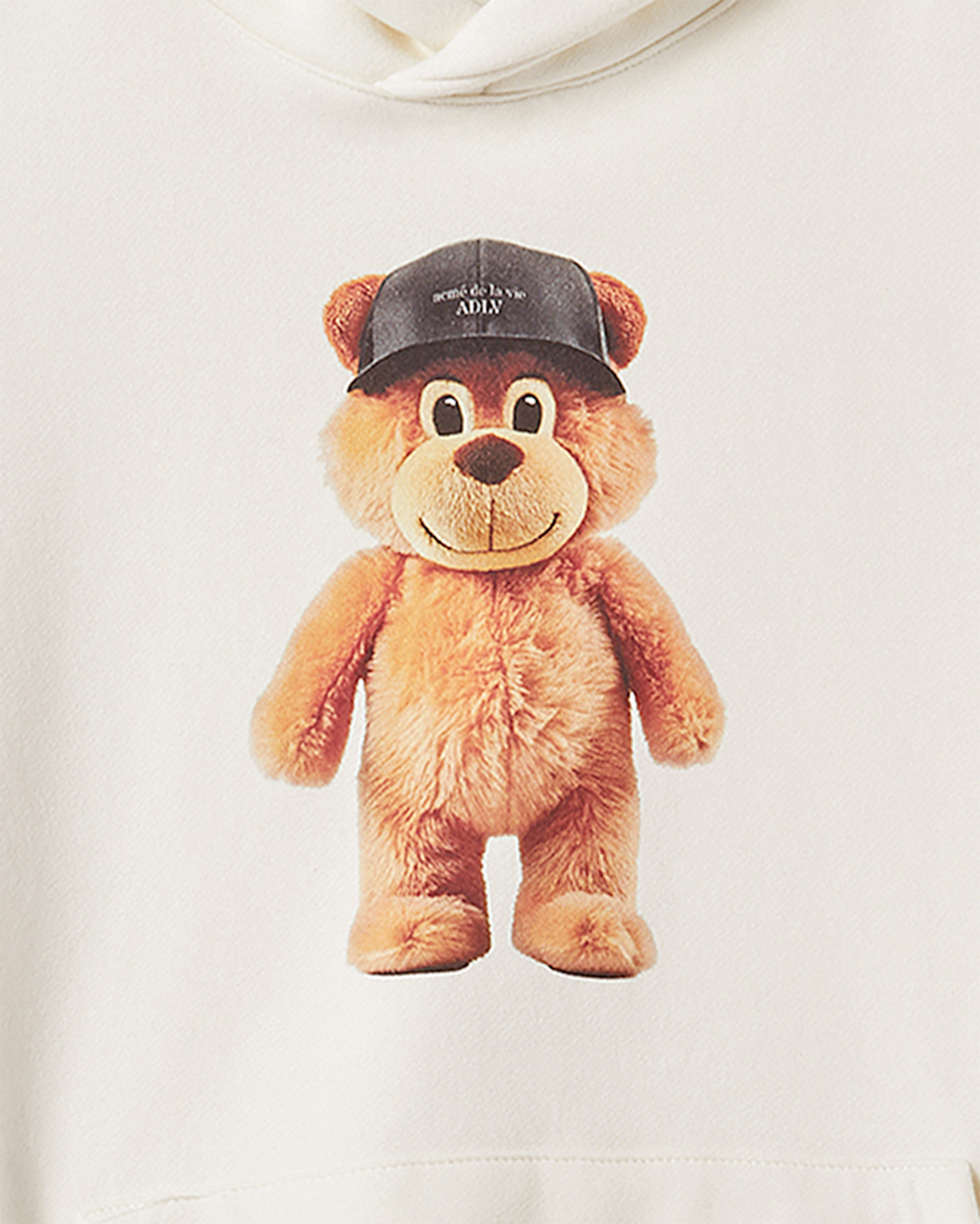 ADLV - Áo Hoodie 3D Stand AC Bear Napping Kem