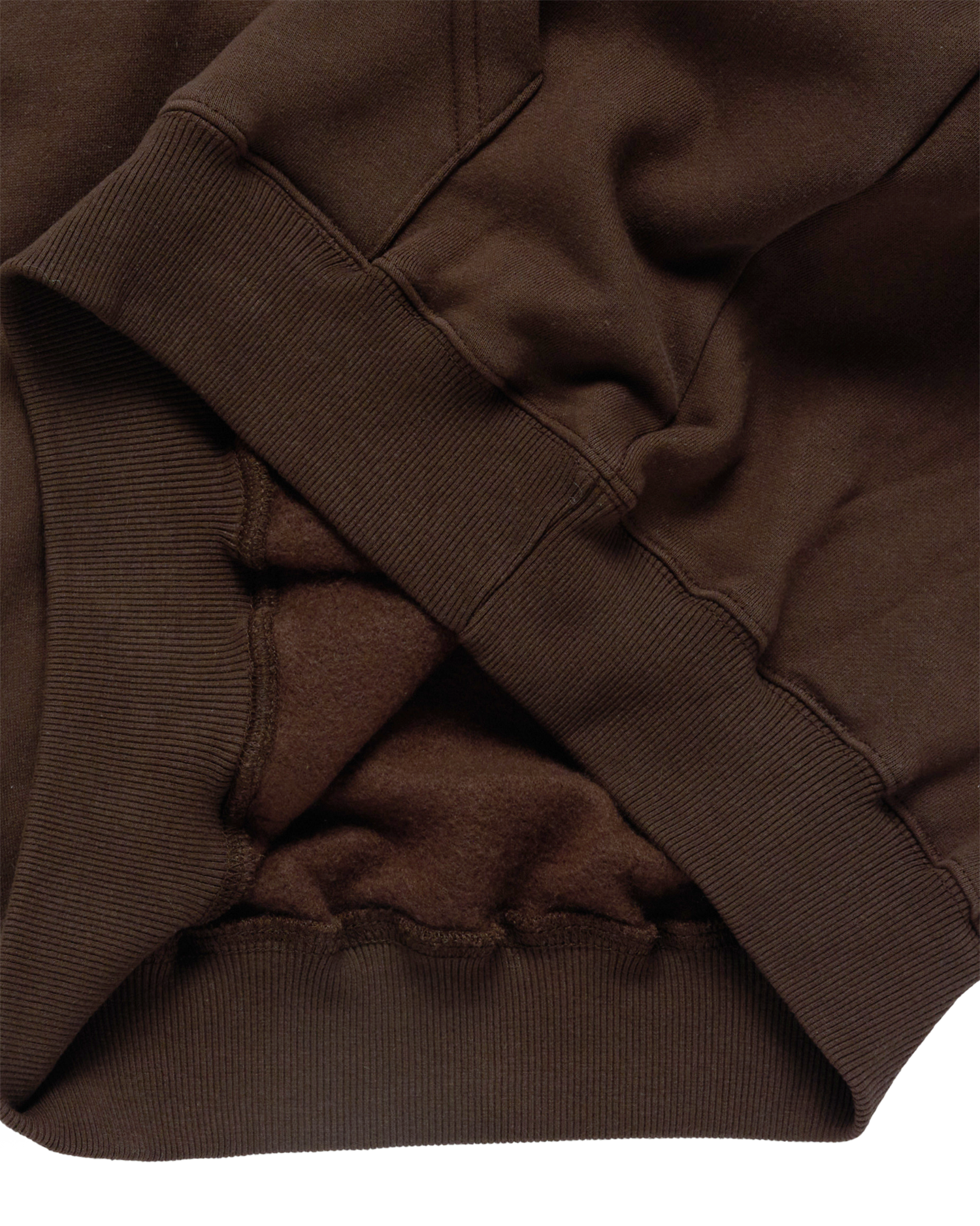 ADLV - Áo Hoodie Basic Logo Napping Nâu