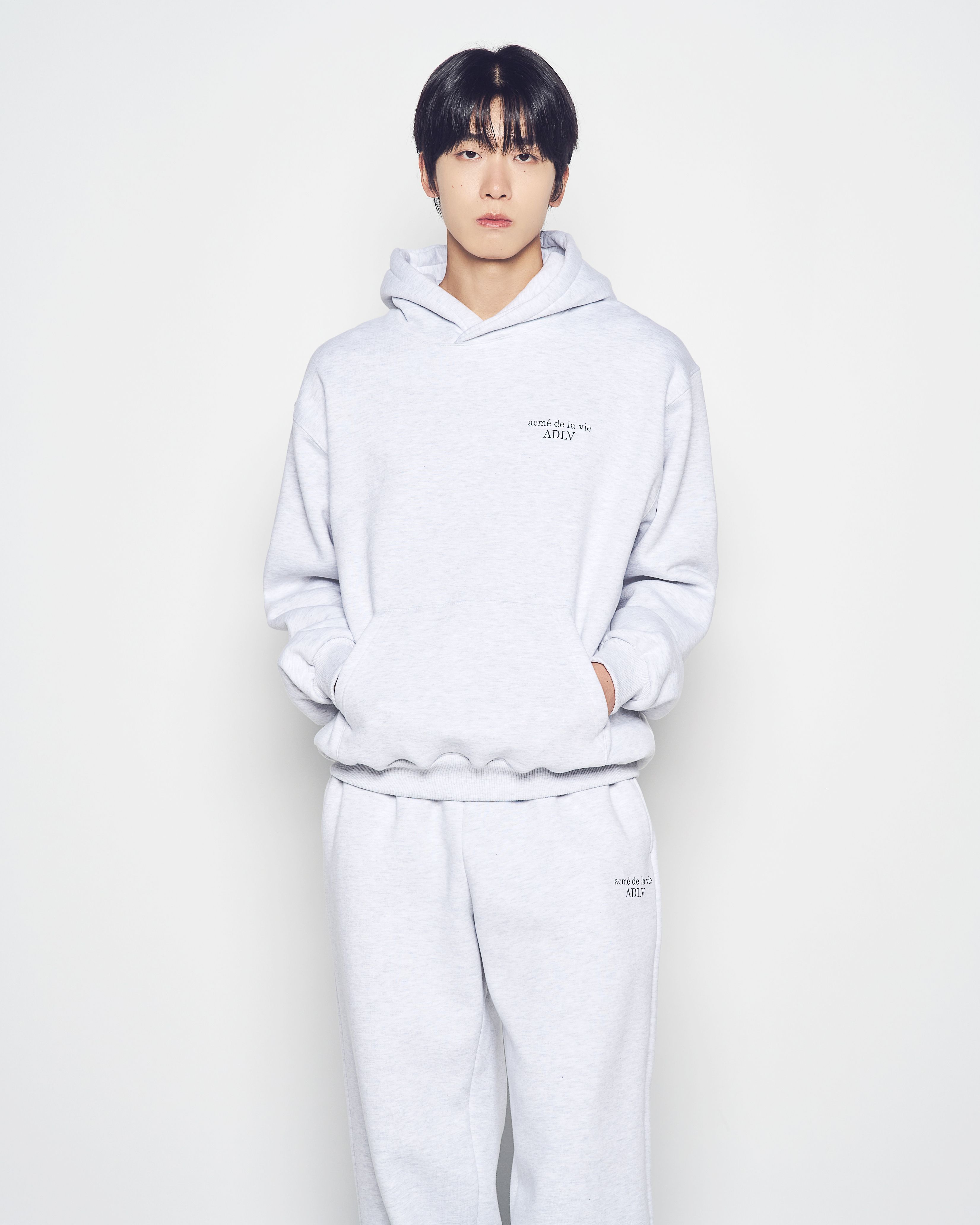 Áo Hoodie Basic Logo Napping Muối tiêu