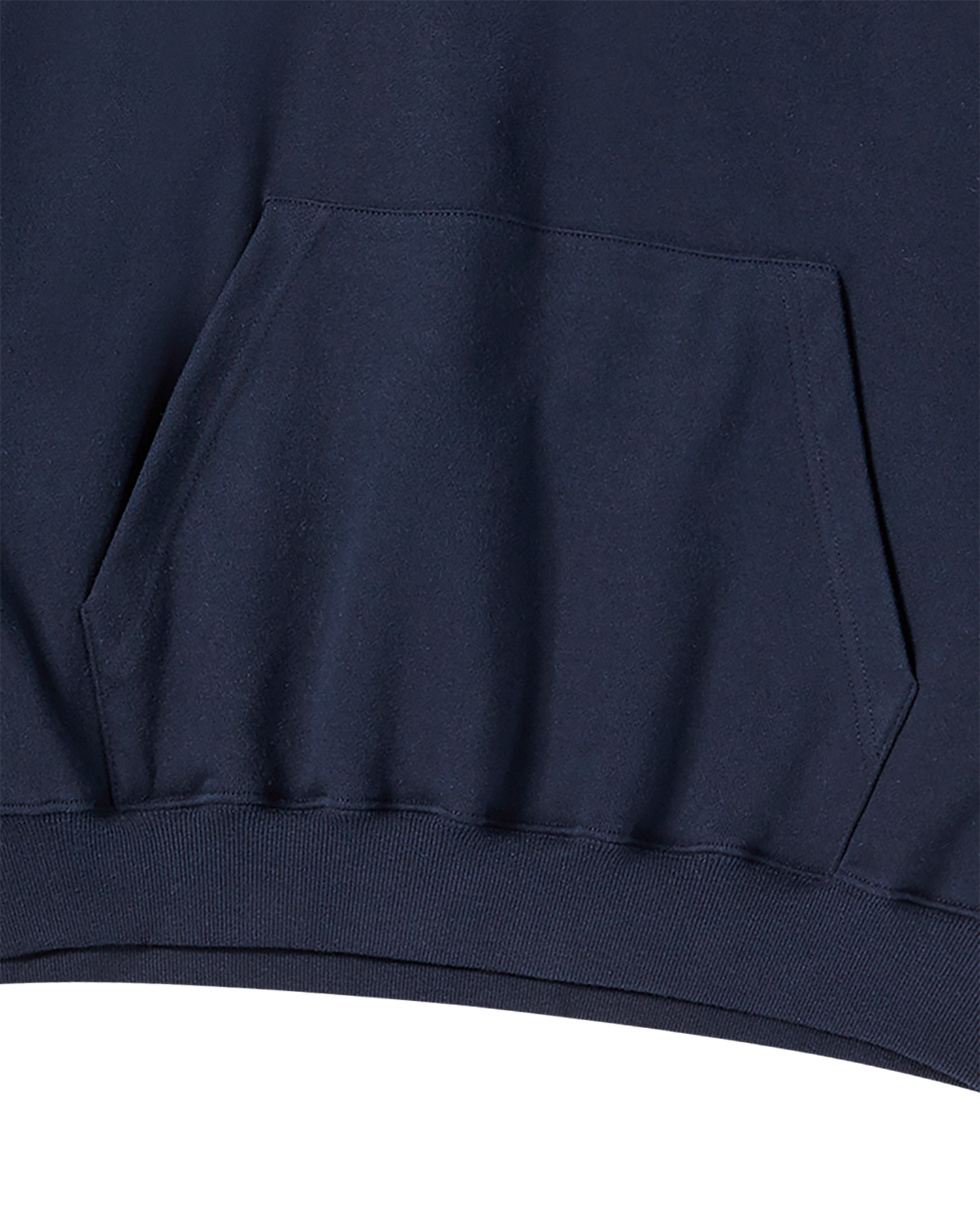 ADLV - Áo Hoodie Border Line Basic Logo Xanh navy đậm