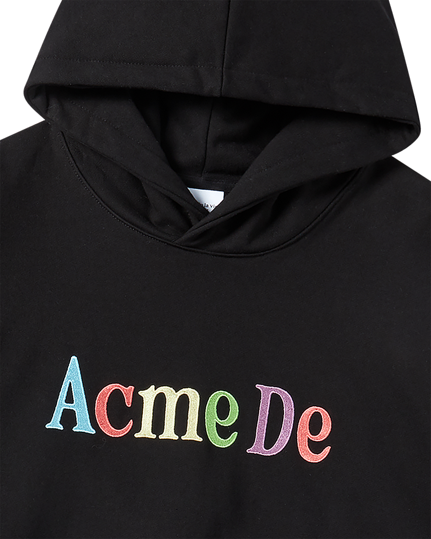 ADLV - Áo Hoodie Color Logo Đen