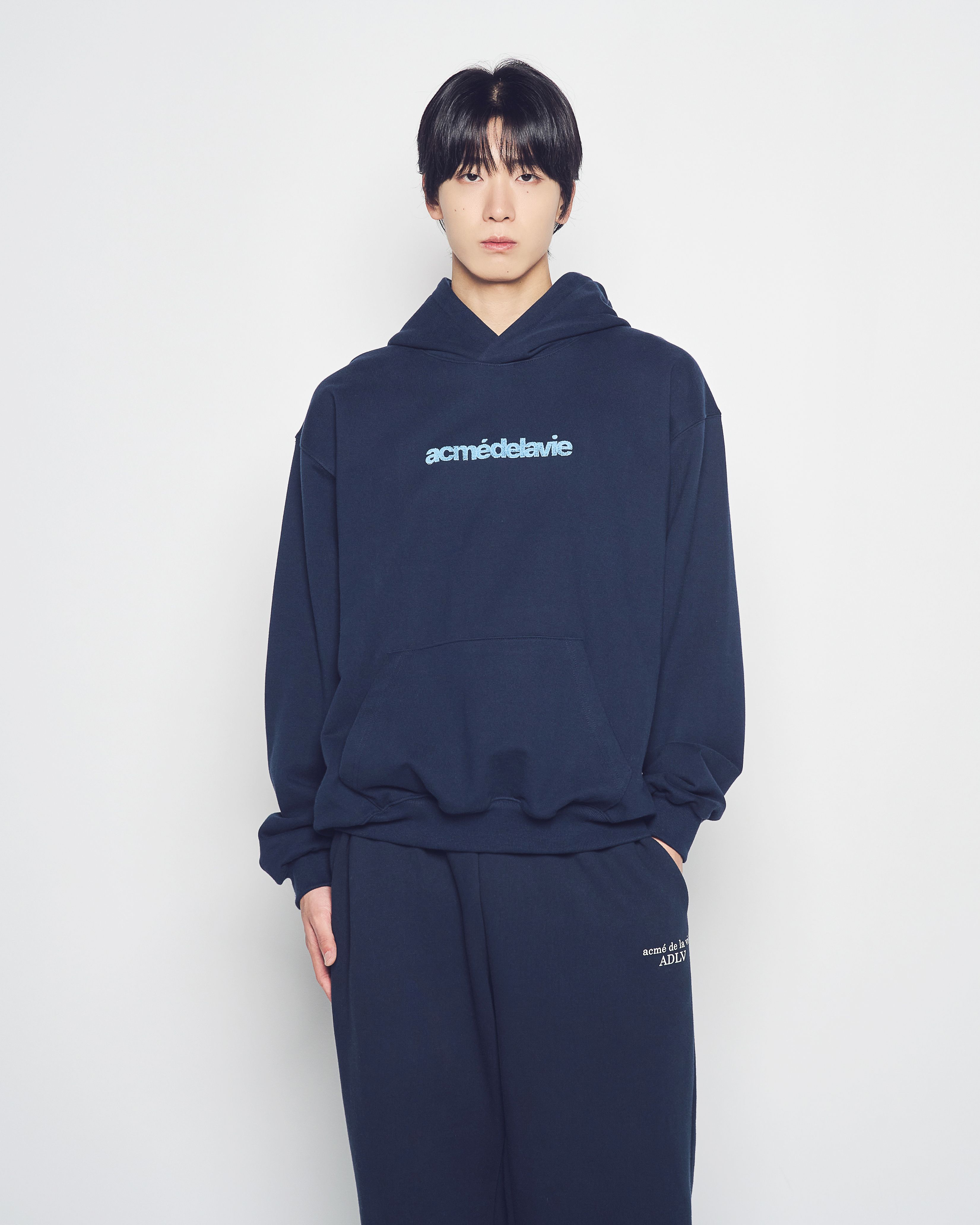 ADLV - Áo Hoodie Connect Grass Xanh navy