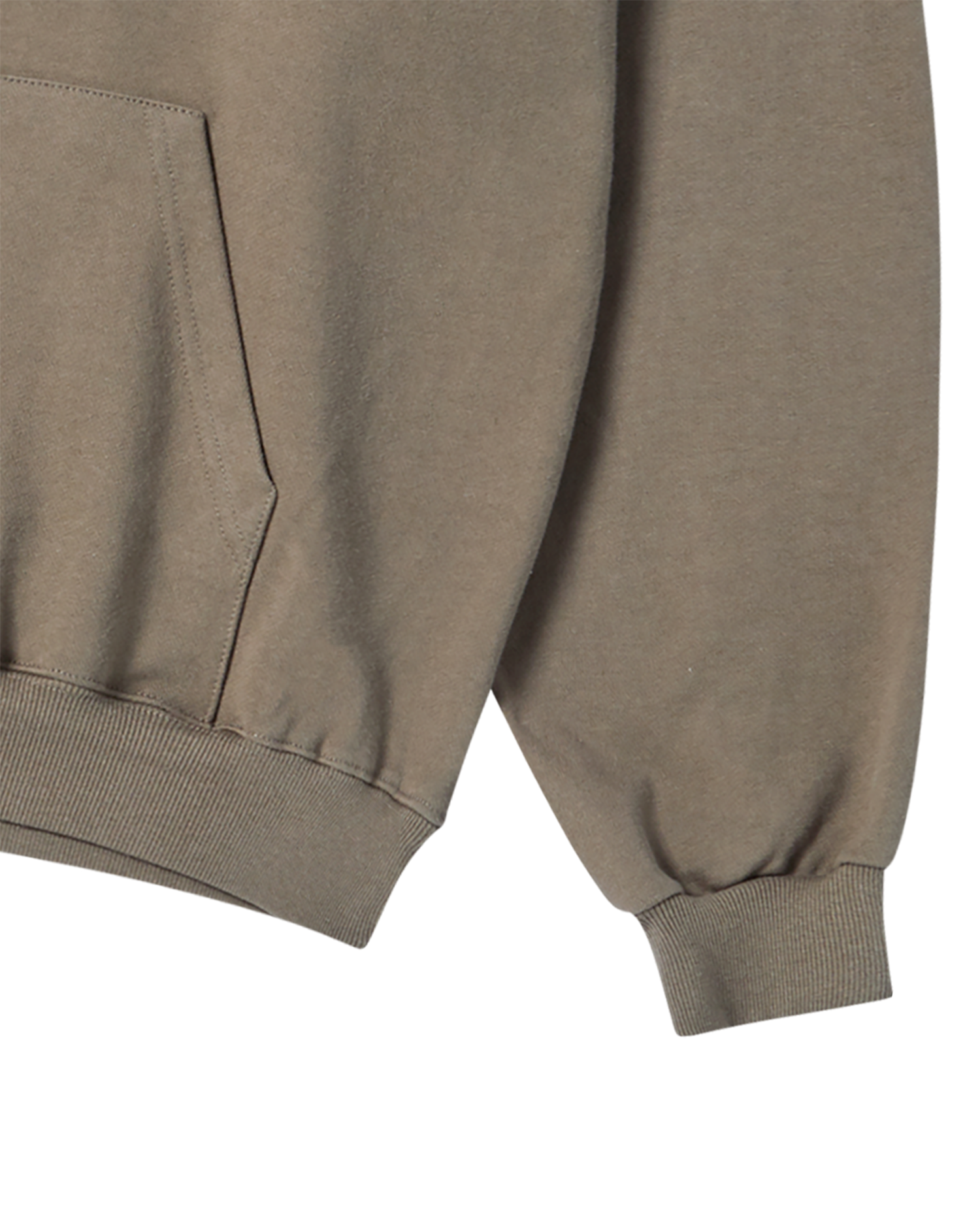 ADLV - Áo Hoodie Cursive Logo Ca cao