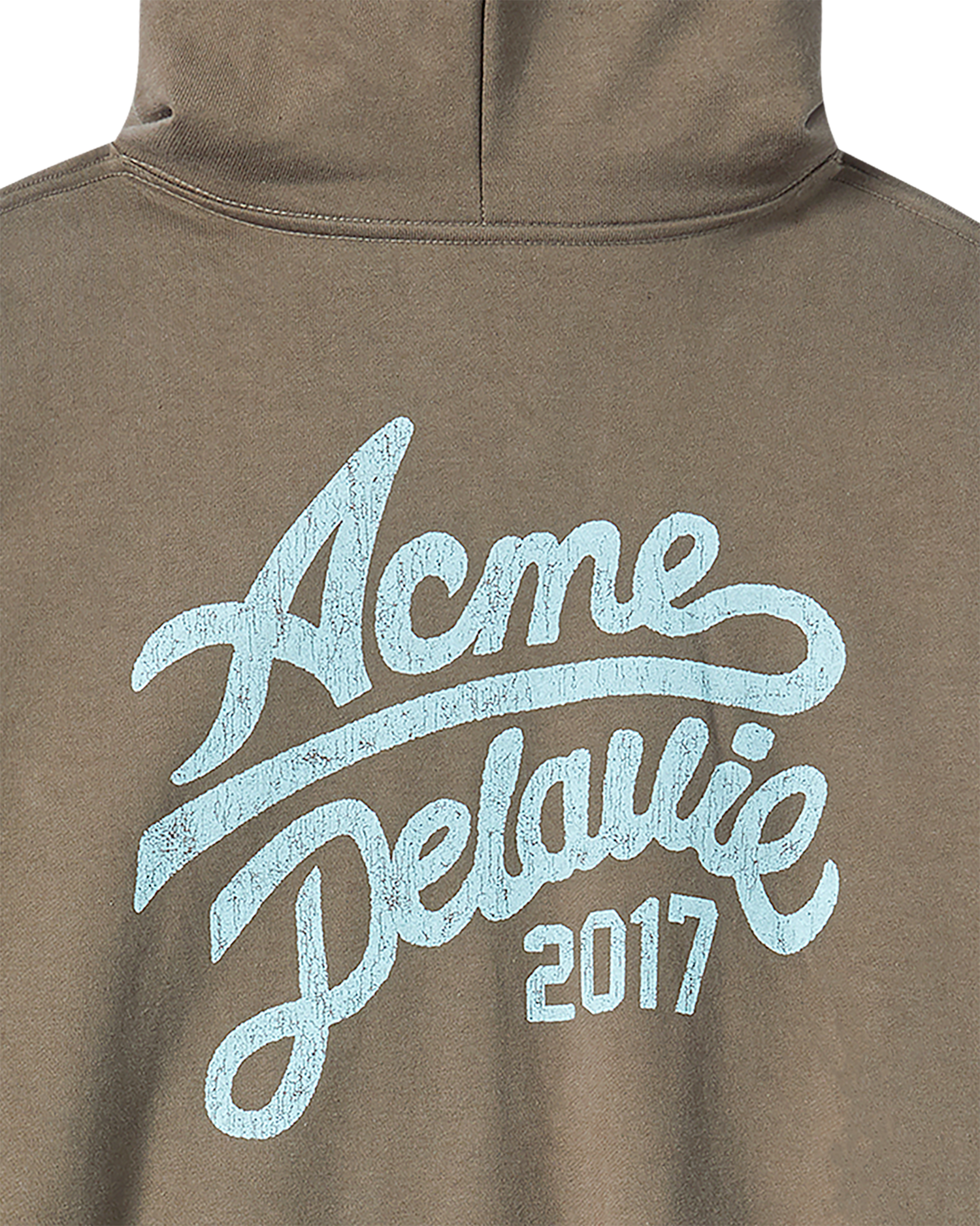 ADLV - Áo Hoodie Cursive Logo Ca cao