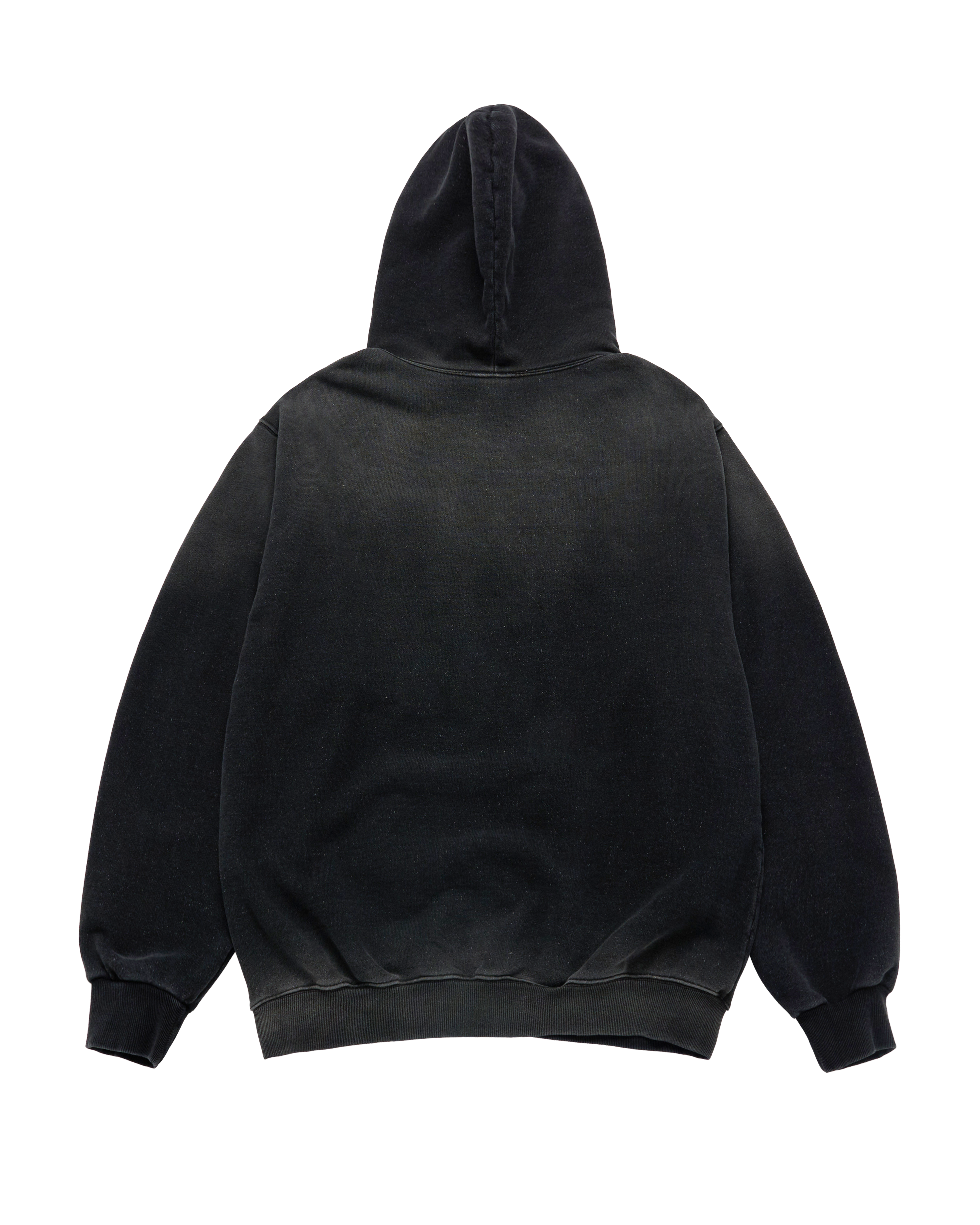 ADLV - Áo Hoodie Zurry Denim Effect Đen