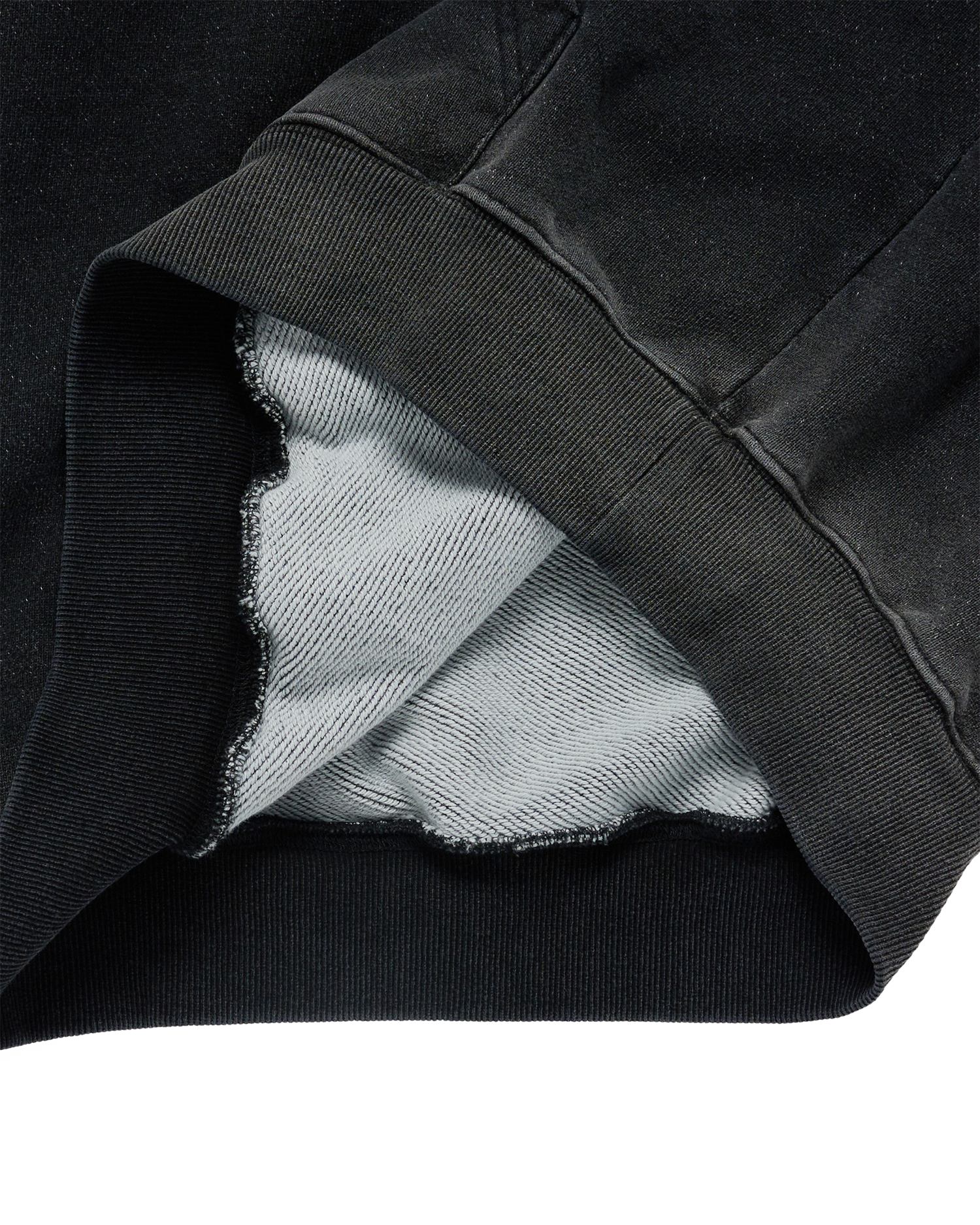 ADLV - Áo Hoodie Zurry Denim Effect Đen