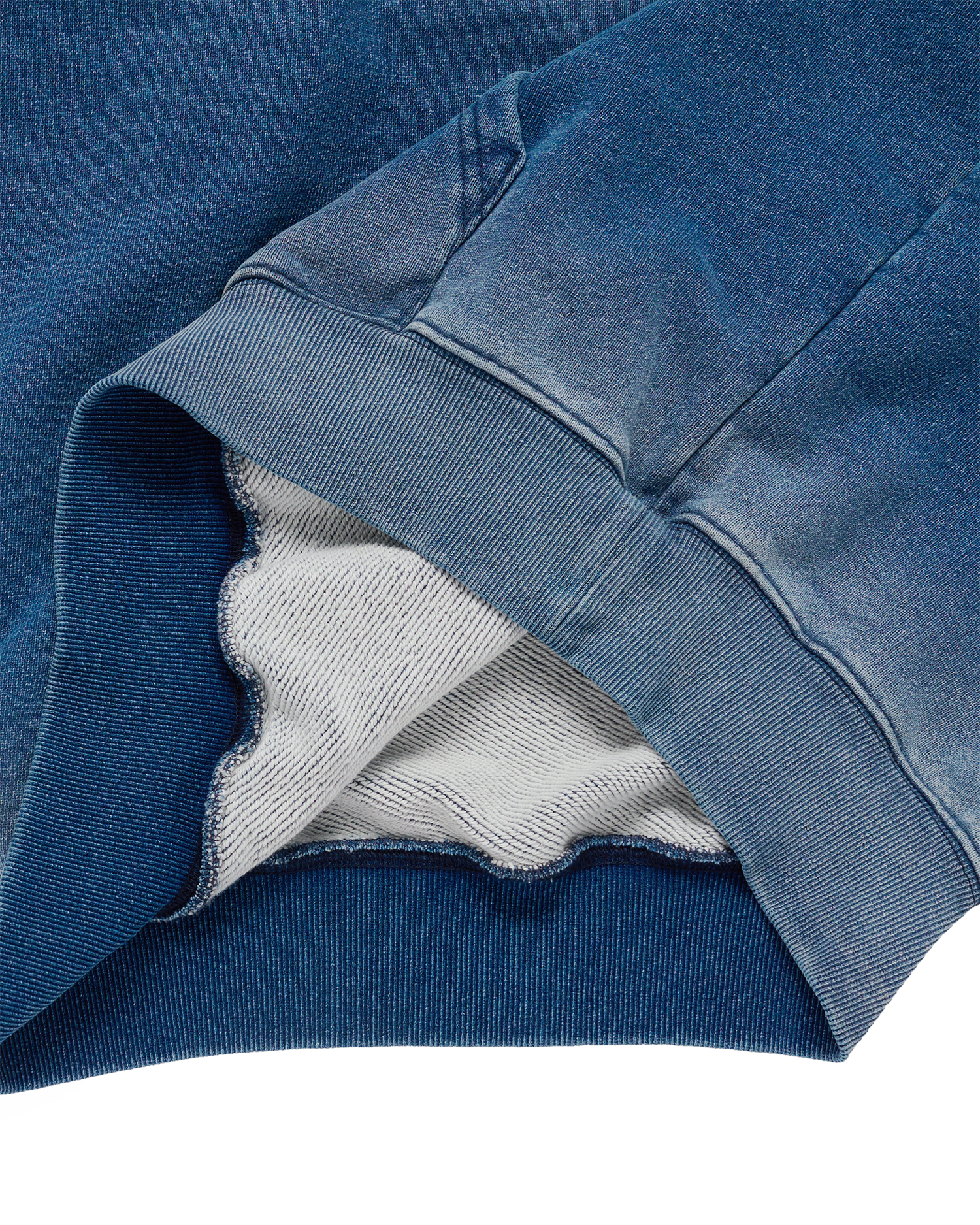 ADLV - Áo Hoodie Zurry Denim Effect Xanh navy