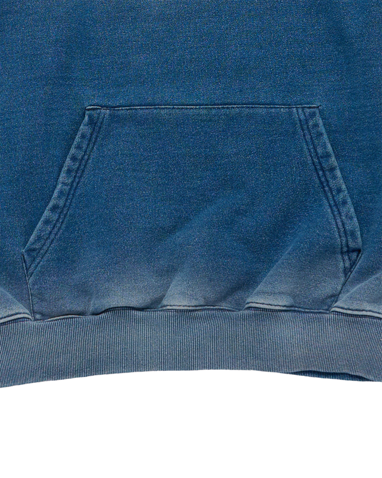 ADLV - Áo Hoodie Zurry Denim Effect Xanh navy