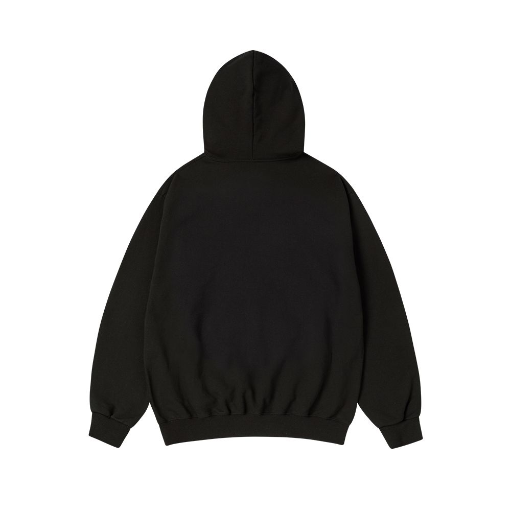 ADLV - Áo Hoodie Double Line Đen