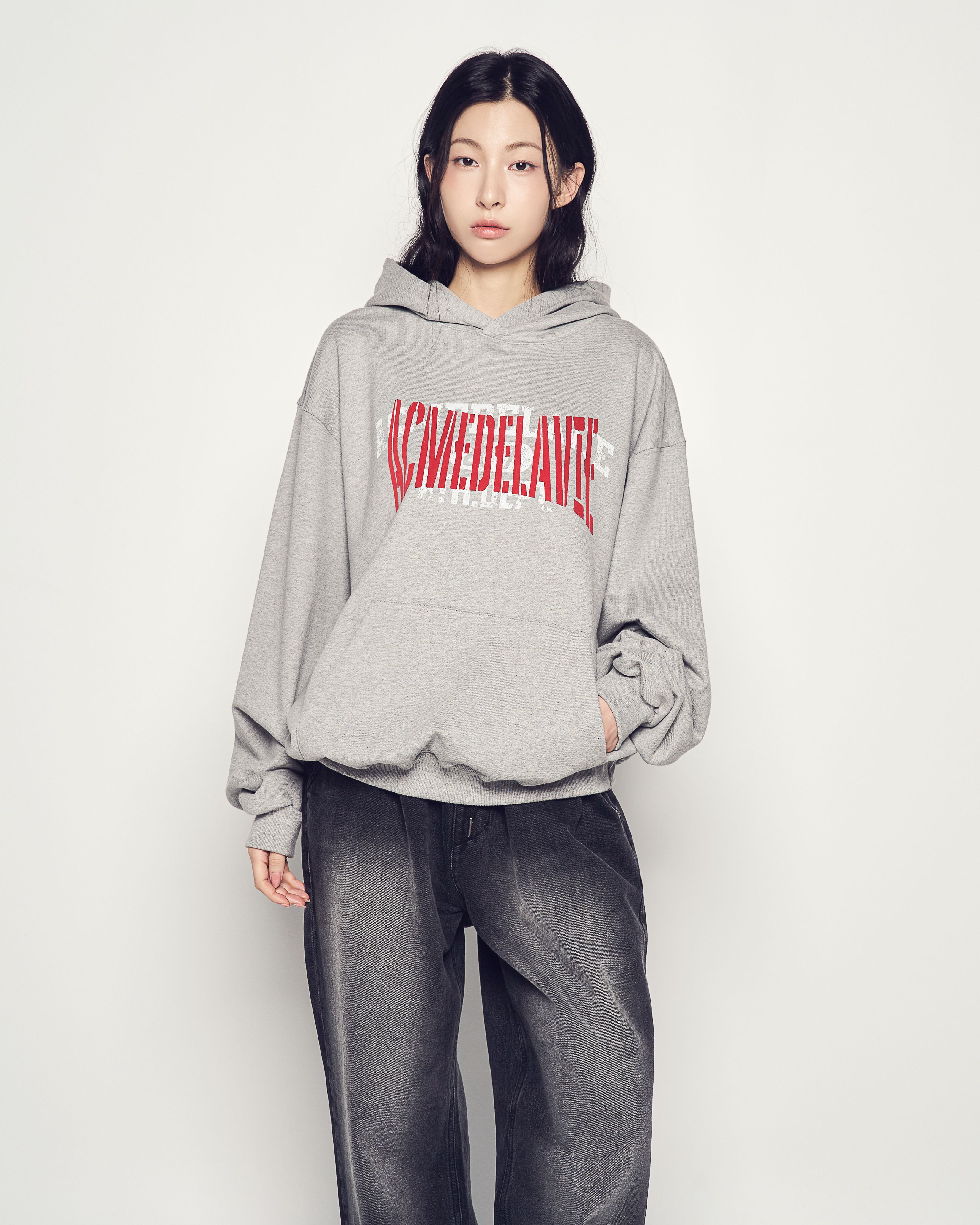 Áo Hoodie Double Layer Logo Muối tiêu